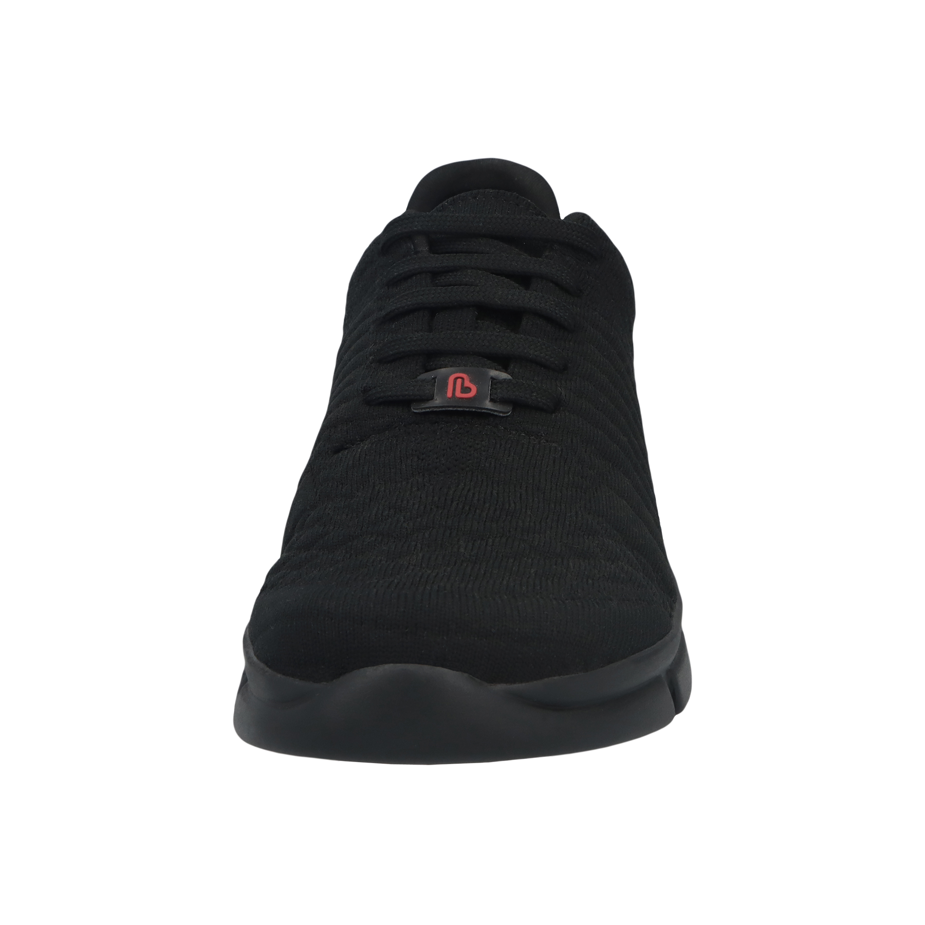 schwarze sneaker vorderansicht