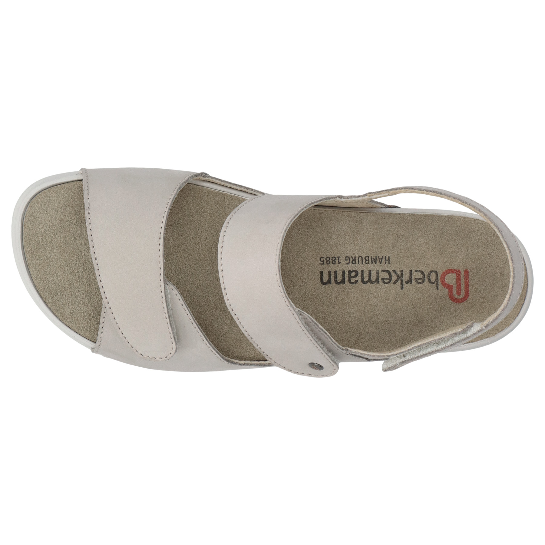 graue sandale draufsicht