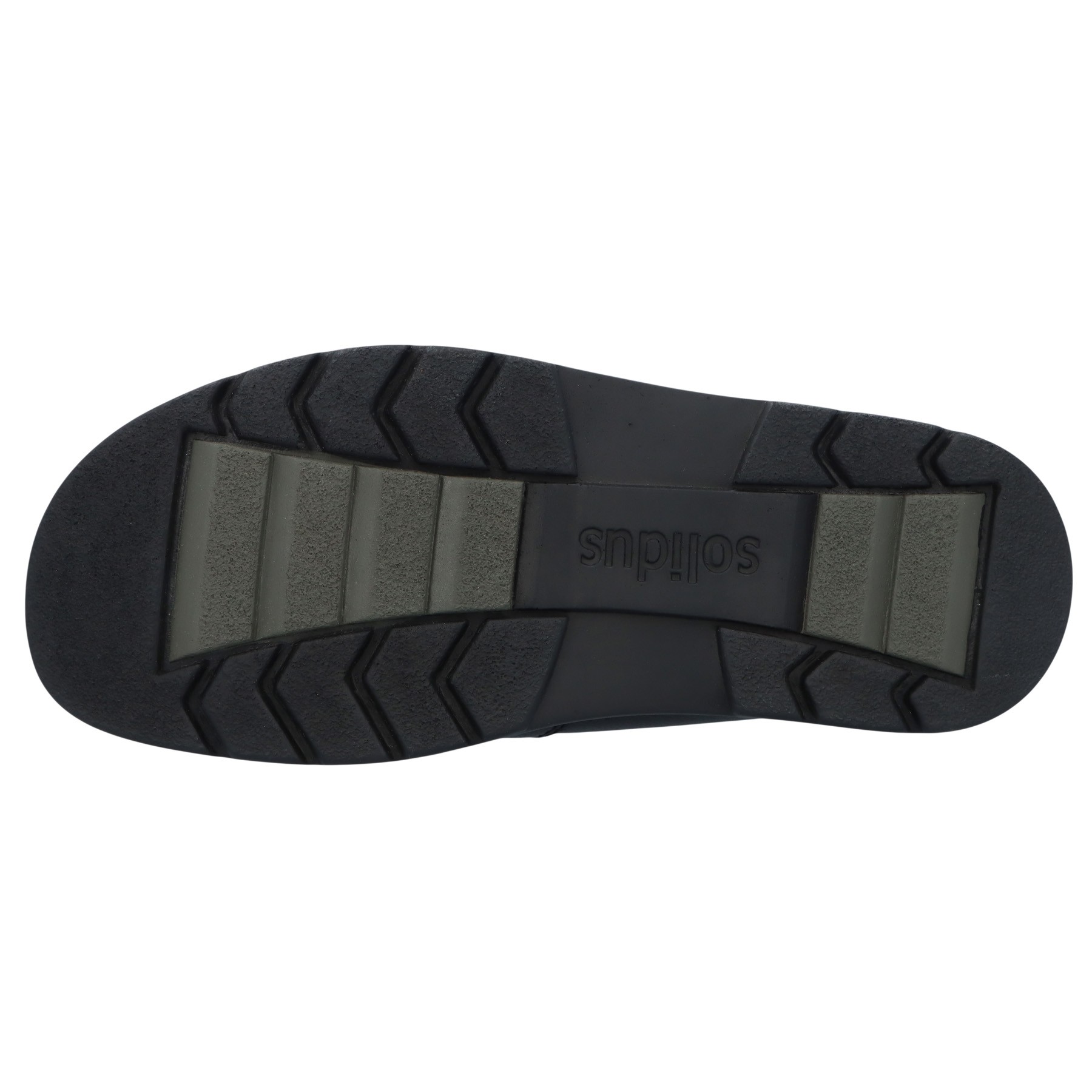 schwarze stiefel sohlenansicht
