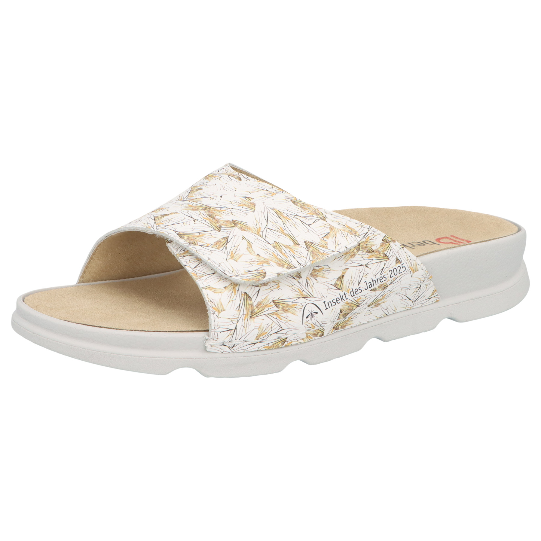 weiße pantolette 3-4 ansicht