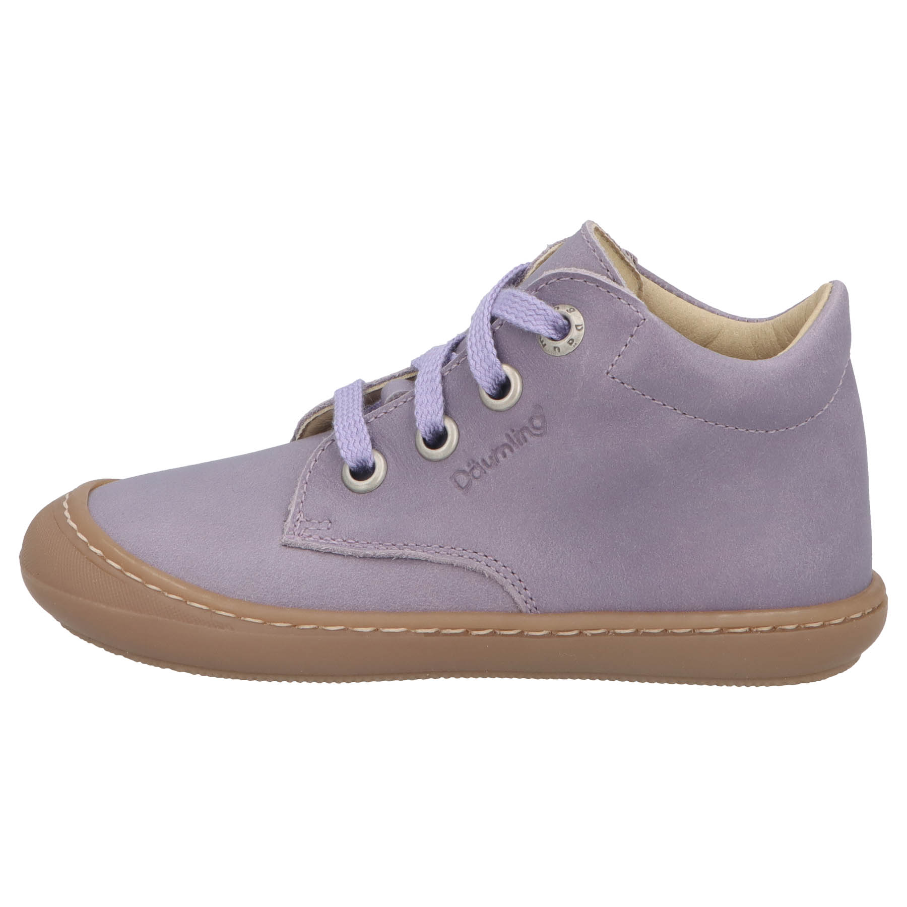 rote lauflernschuhe seitenansicht links