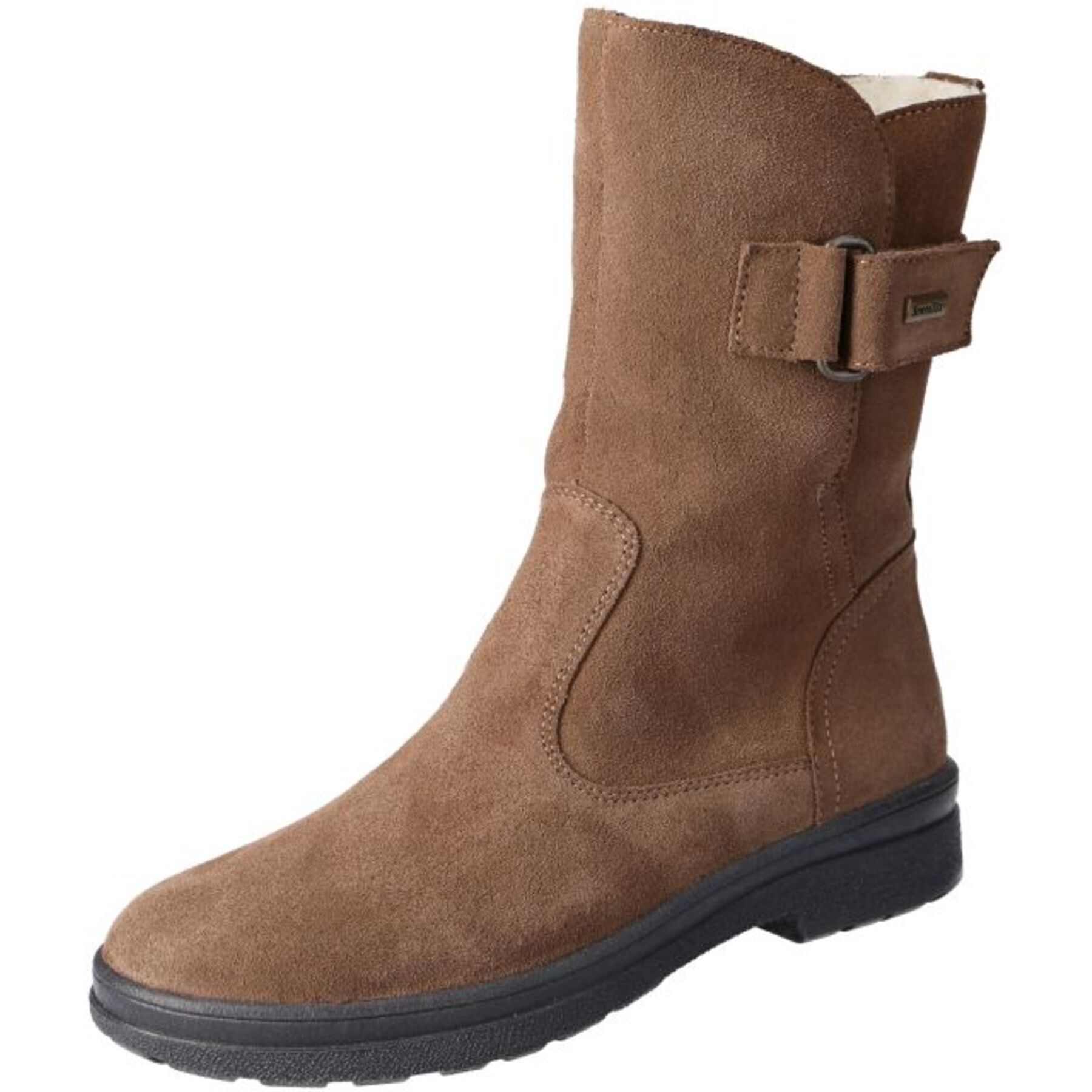 braune stiefel 3-4 ansicht