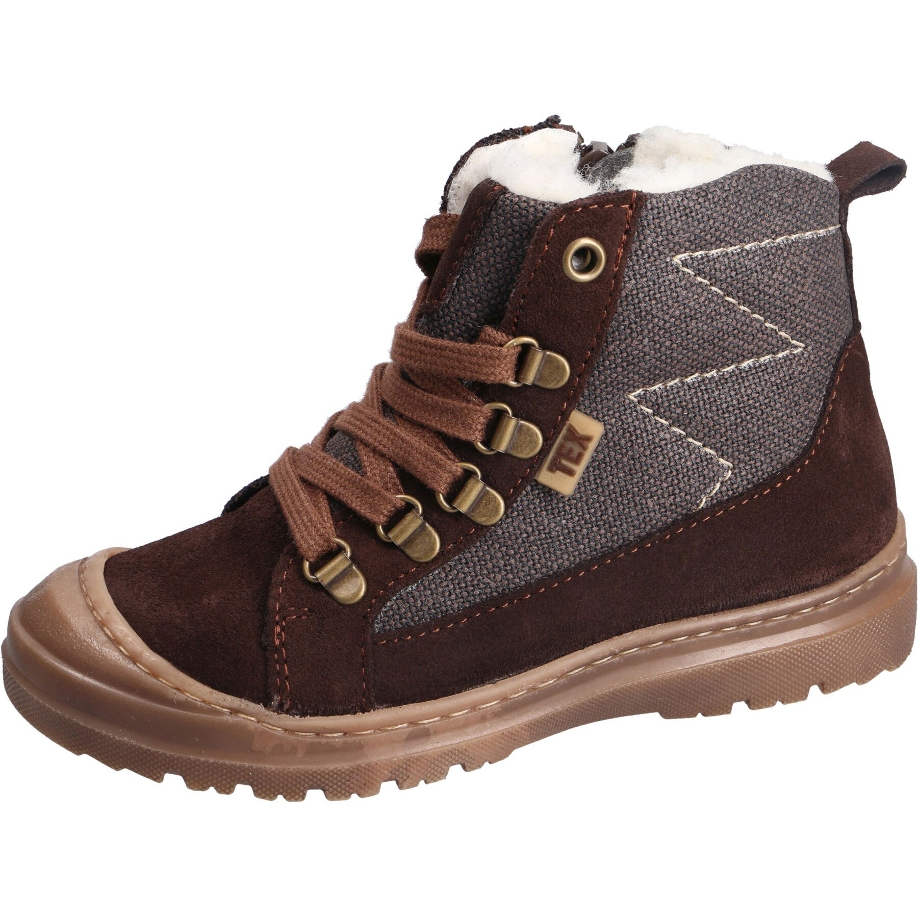 braune stiefeletten 3-4 ansicht