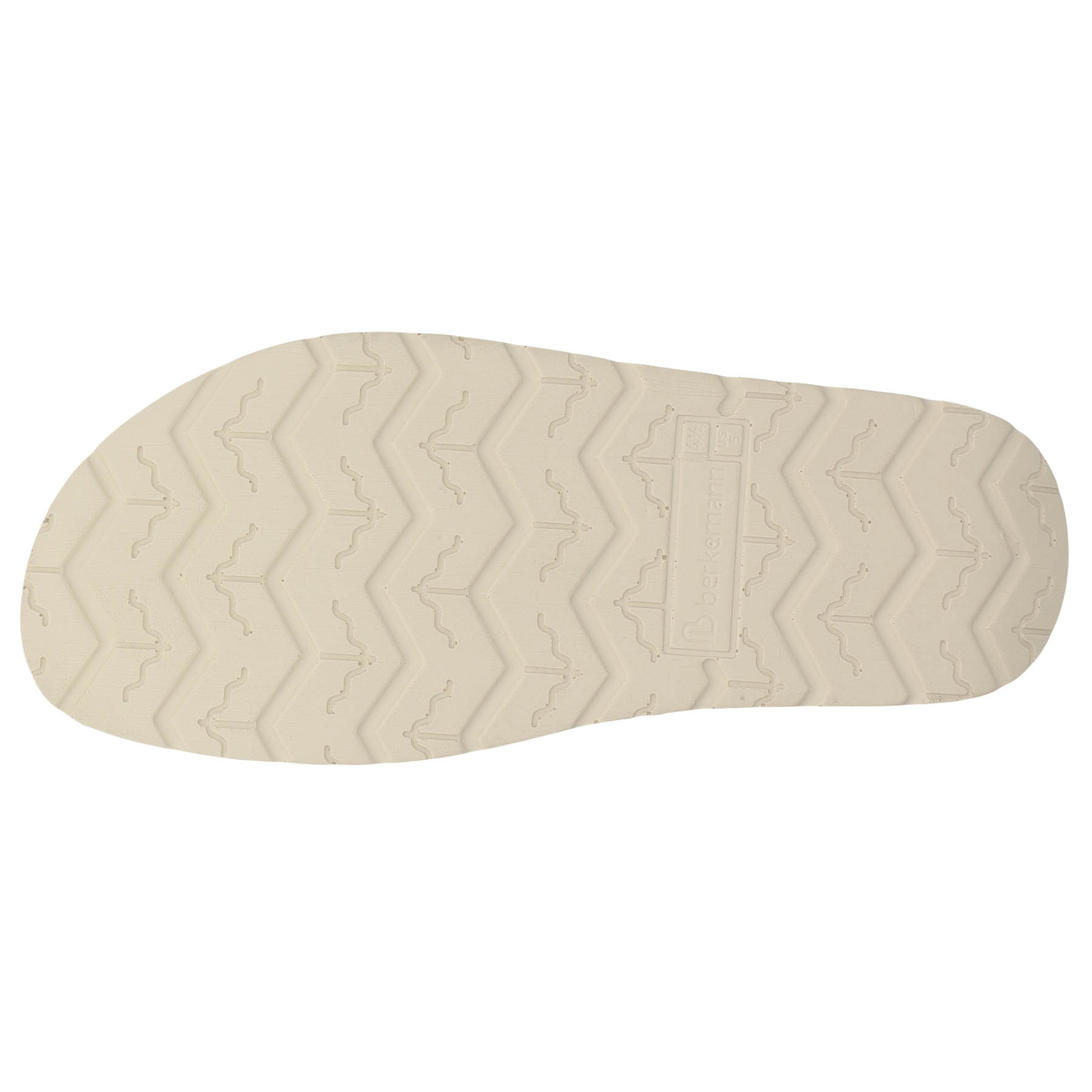 braune pantolette sohlenansicht