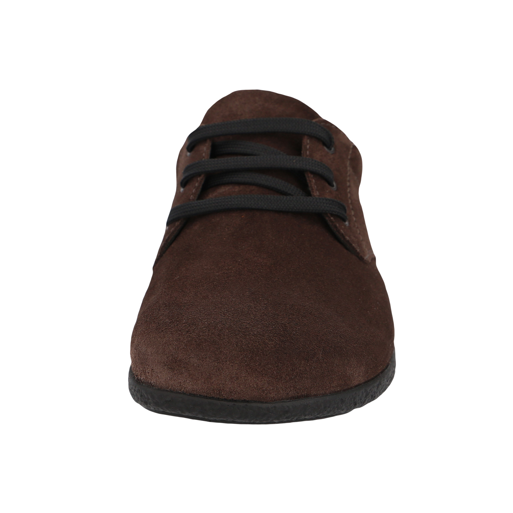 braune halbschuh vorderansicht
