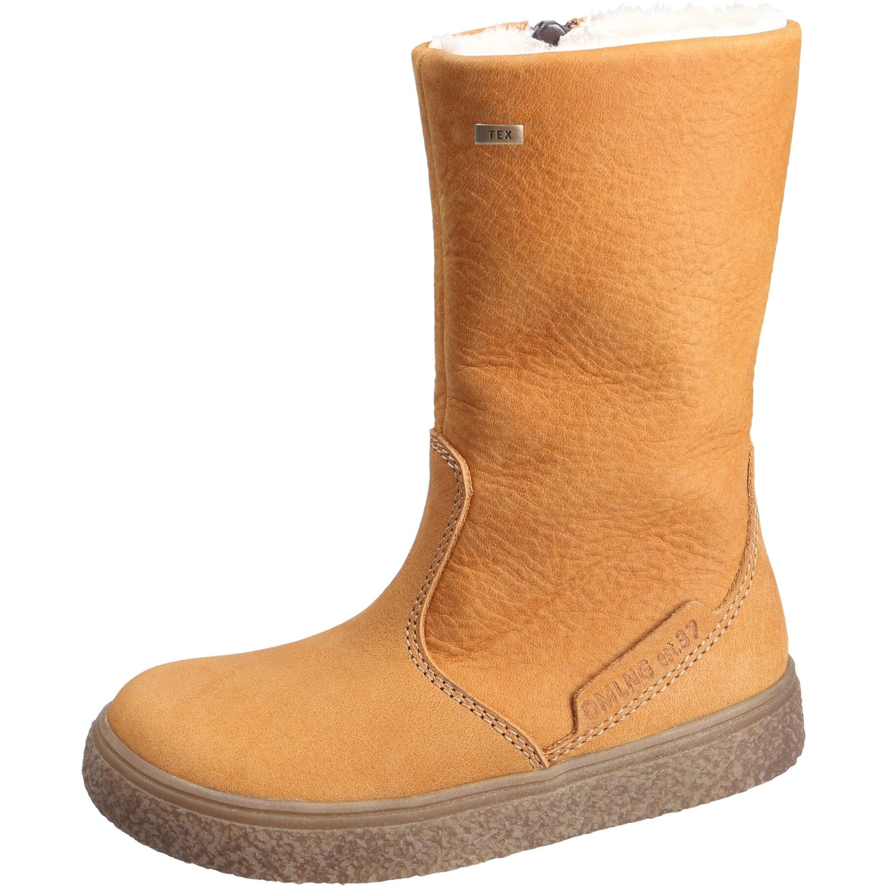 braune stiefel 3-4 ansicht