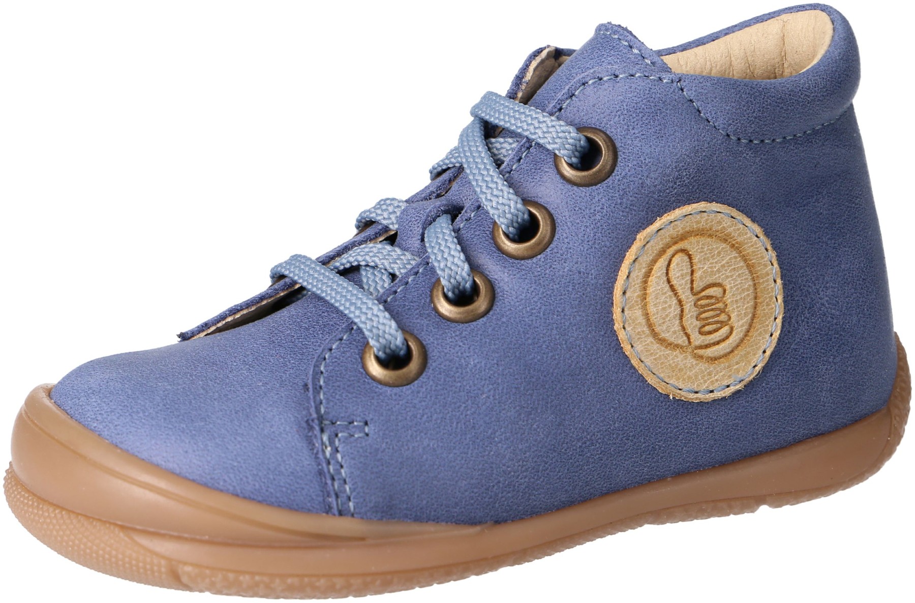 blaue lauflernschuhe 3-4 ansicht