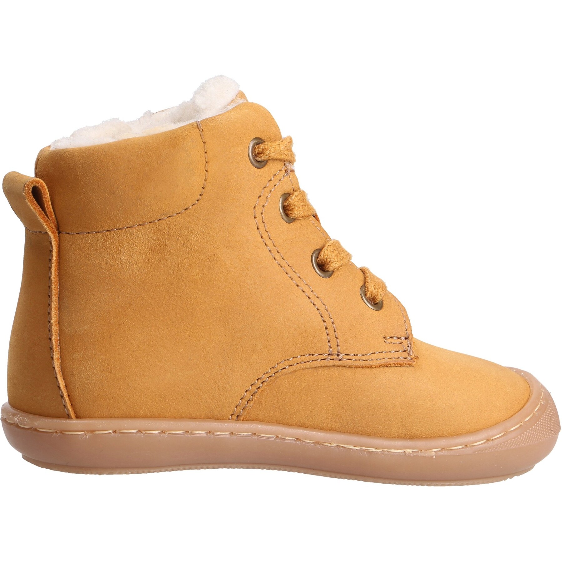 braune lauflernschuhe seitenansicht rechts