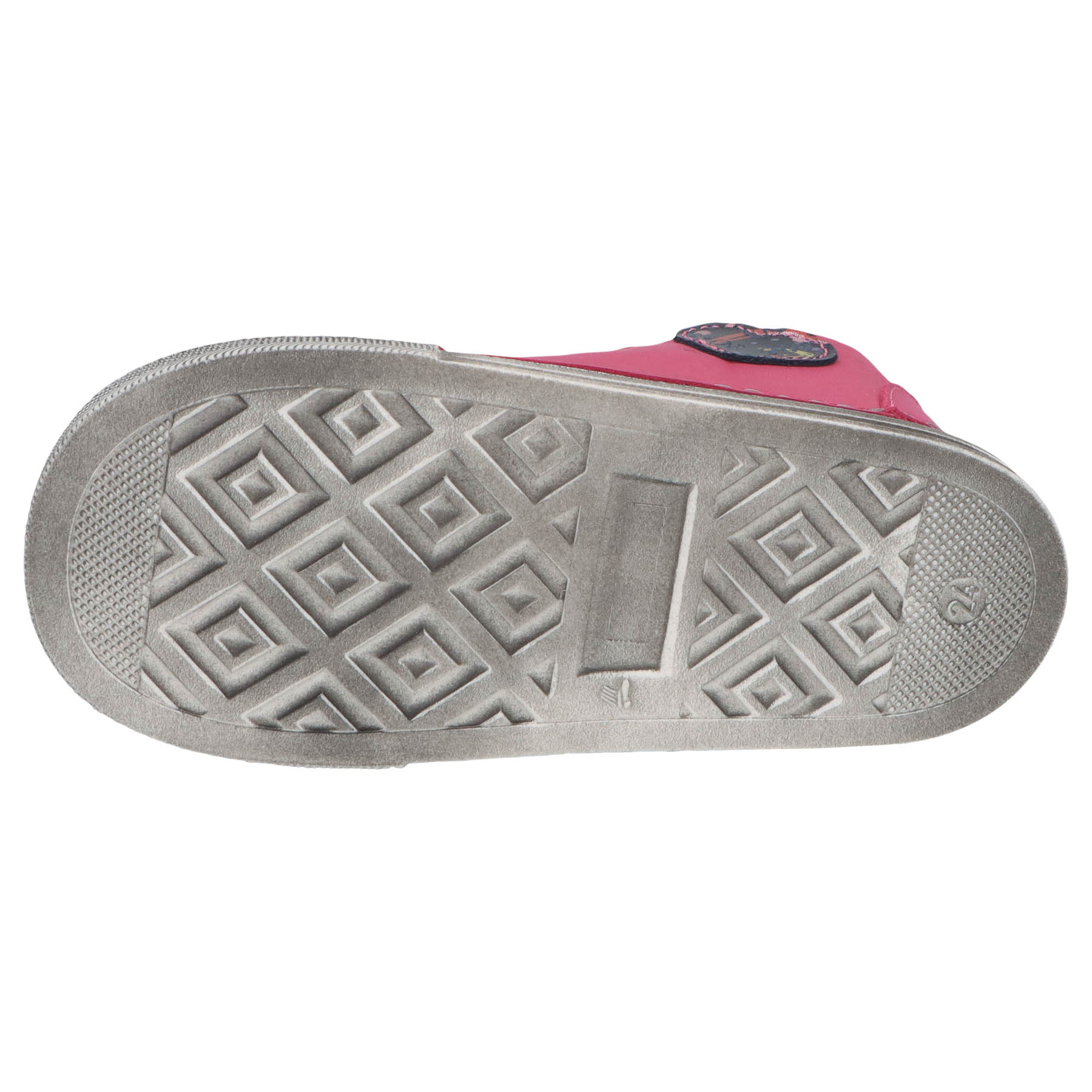 rote lauflernschuhe sohlenansicht