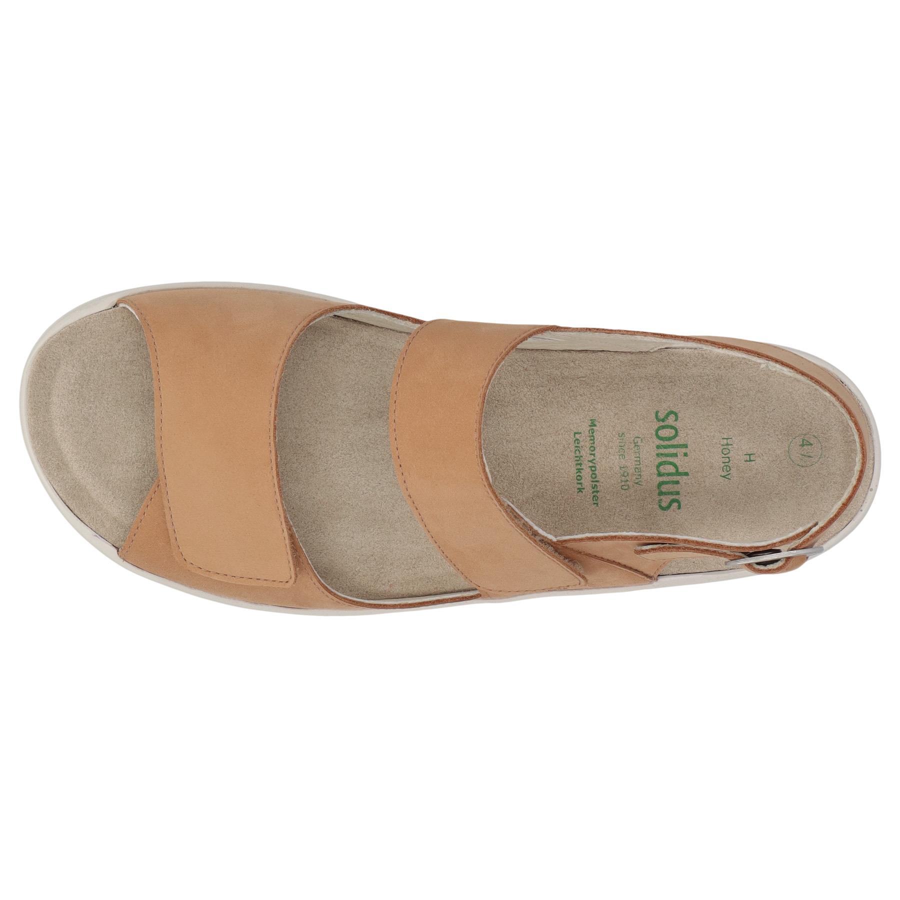 braune sandale draufsicht