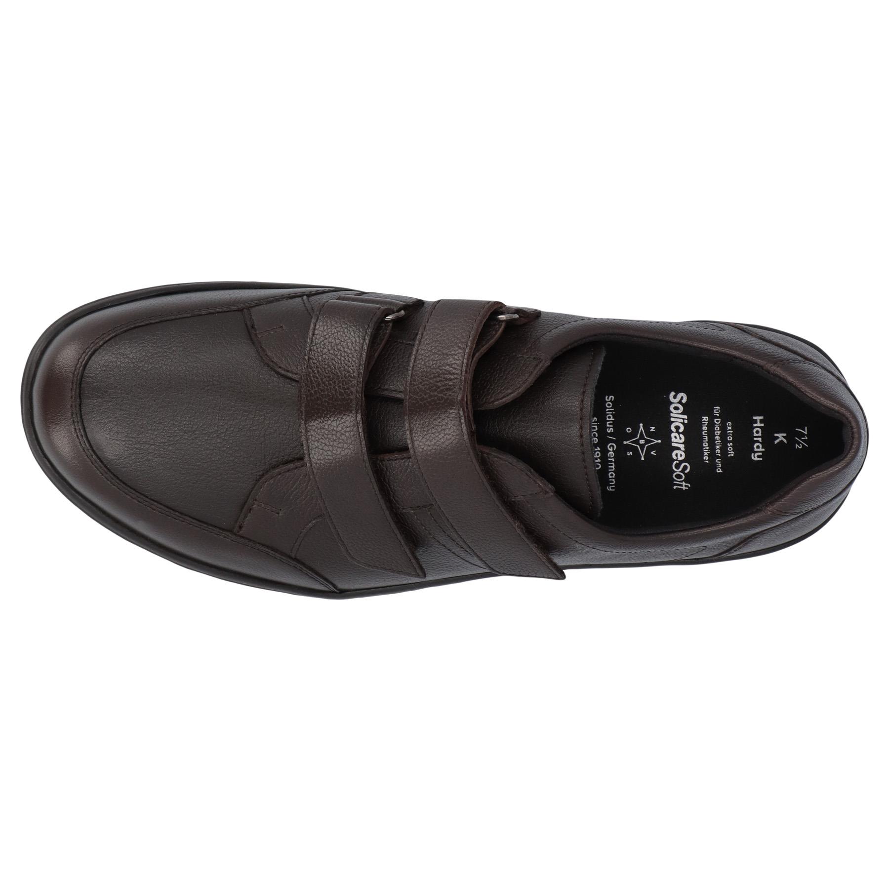 braune halbschuh hinteransicht