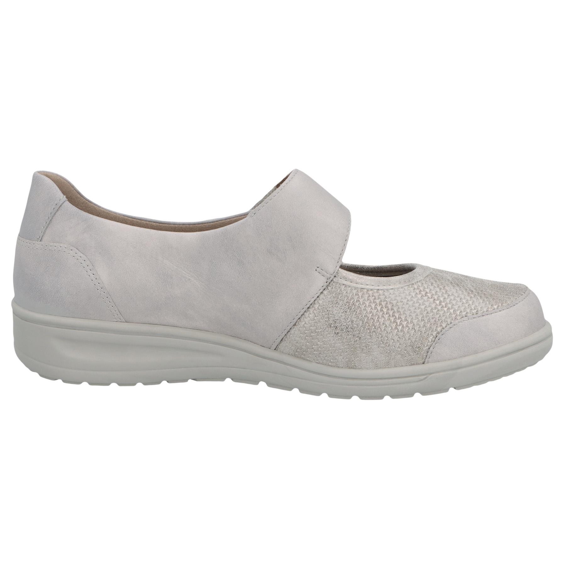 graue halbschuh seitenansicht rechts