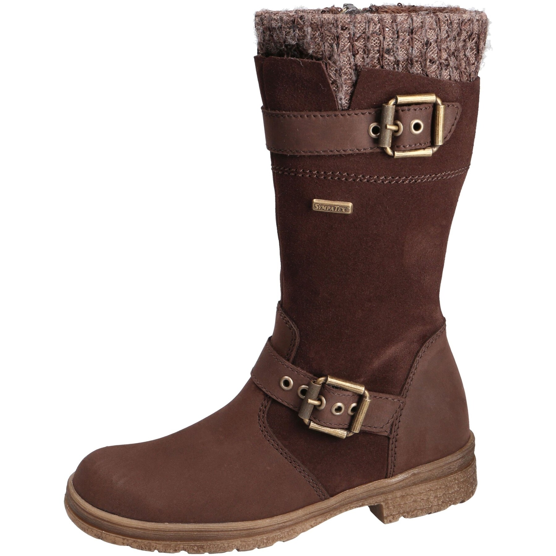 braune stiefel 3-4 ansicht