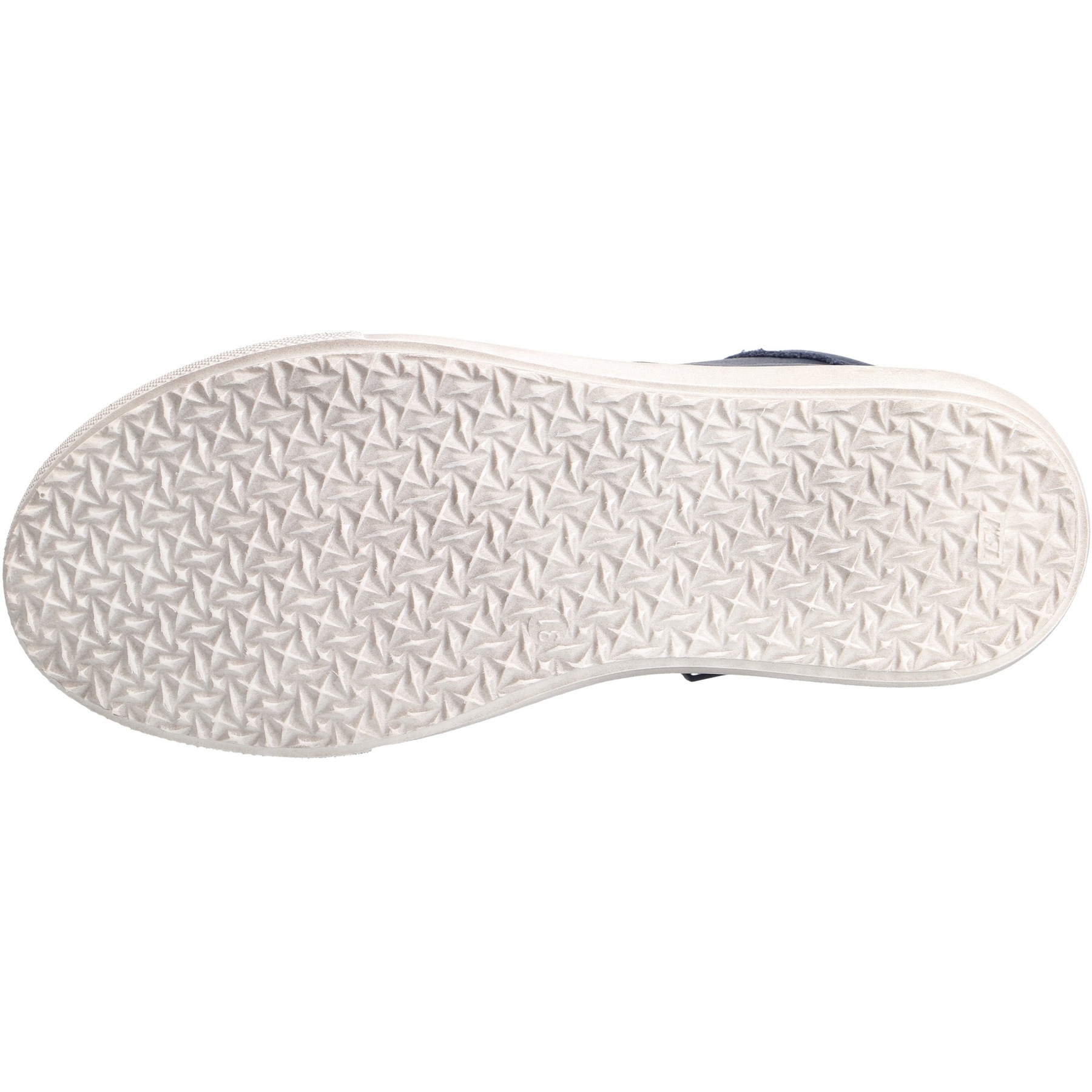 blaue mid cut sohlenansicht