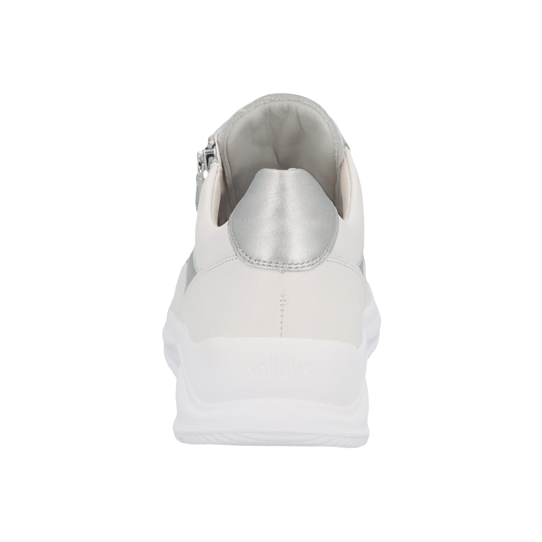 weiße halbschuh hinteransicht