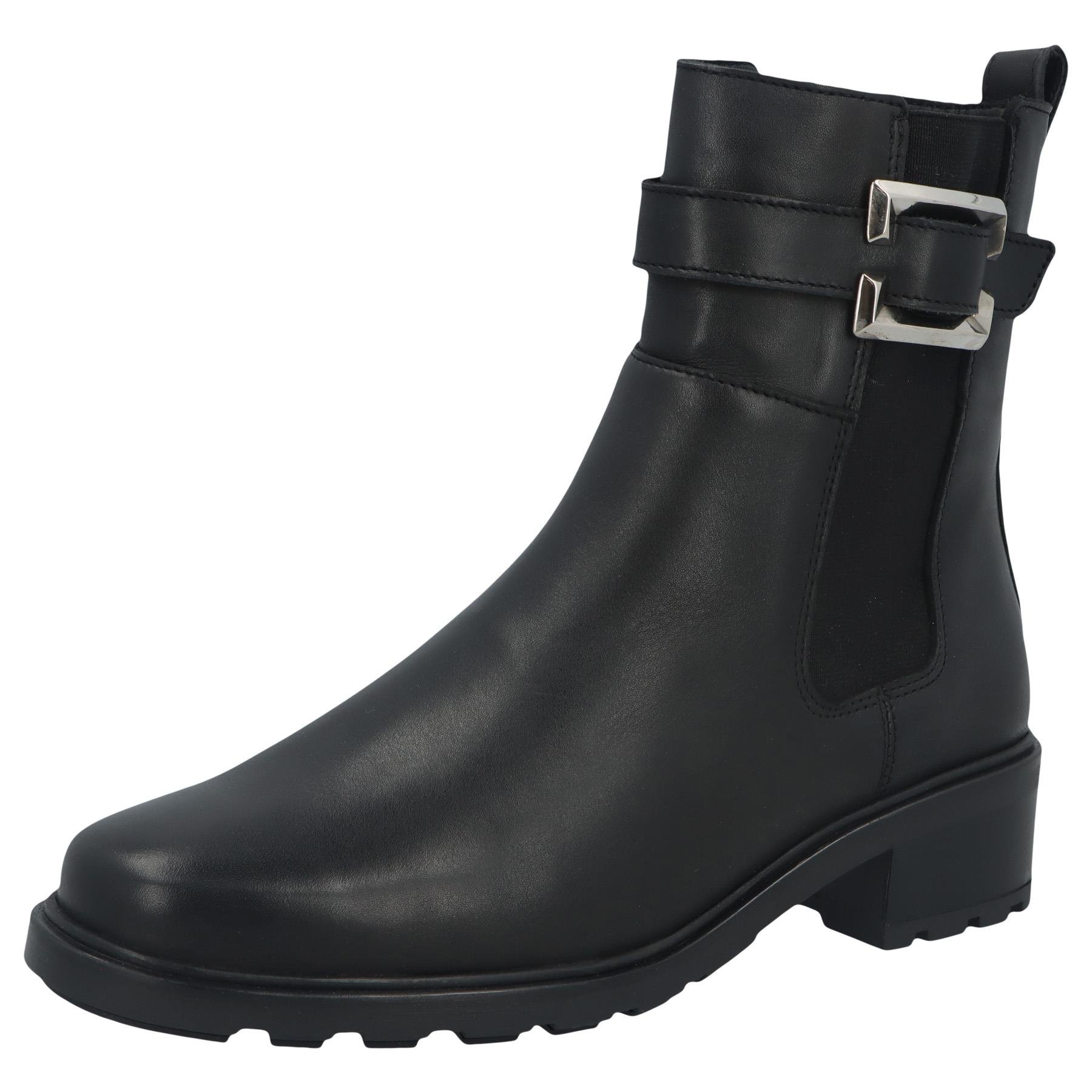 schwarze stiefel 3-4 ansicht