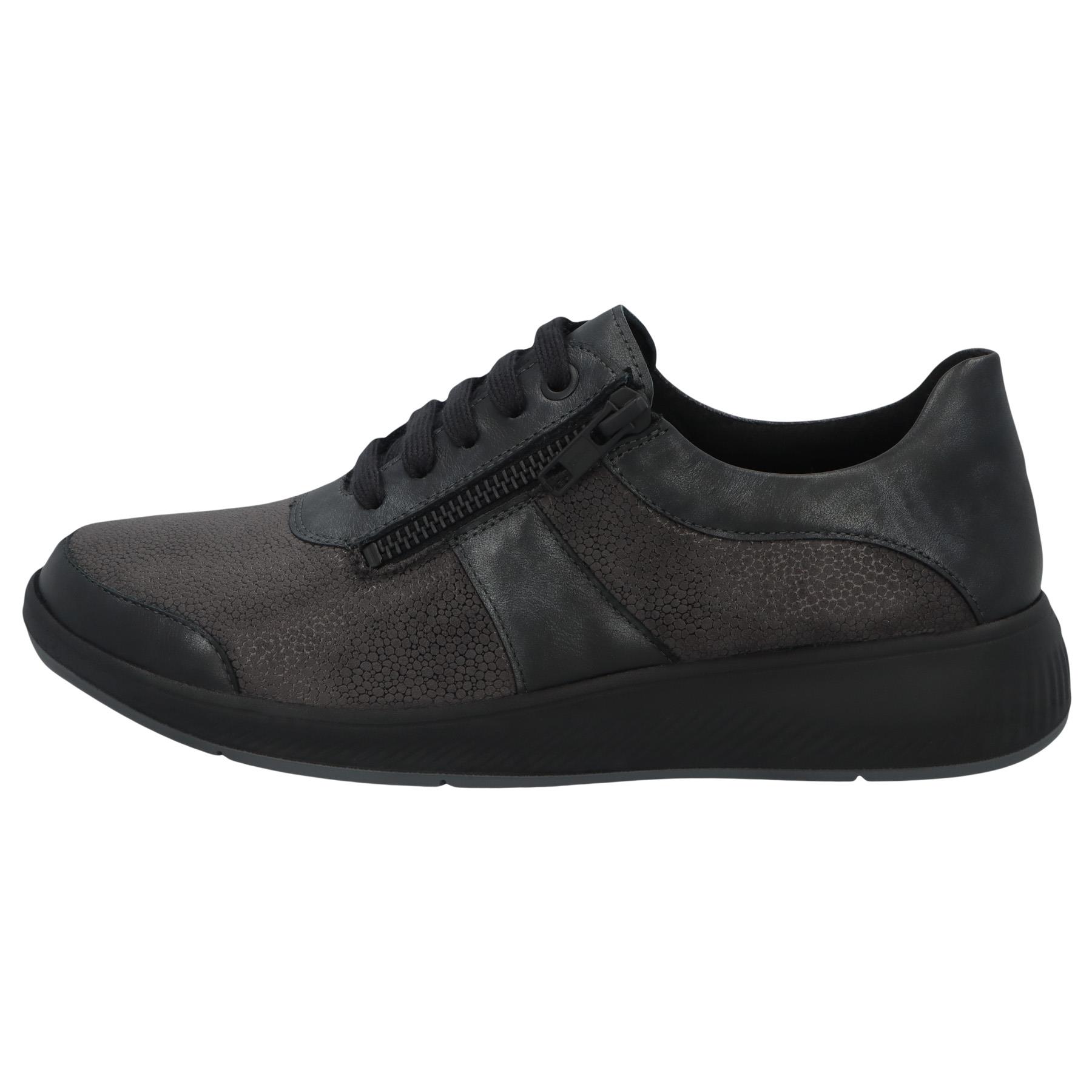 graue halbschuh seitenansicht links