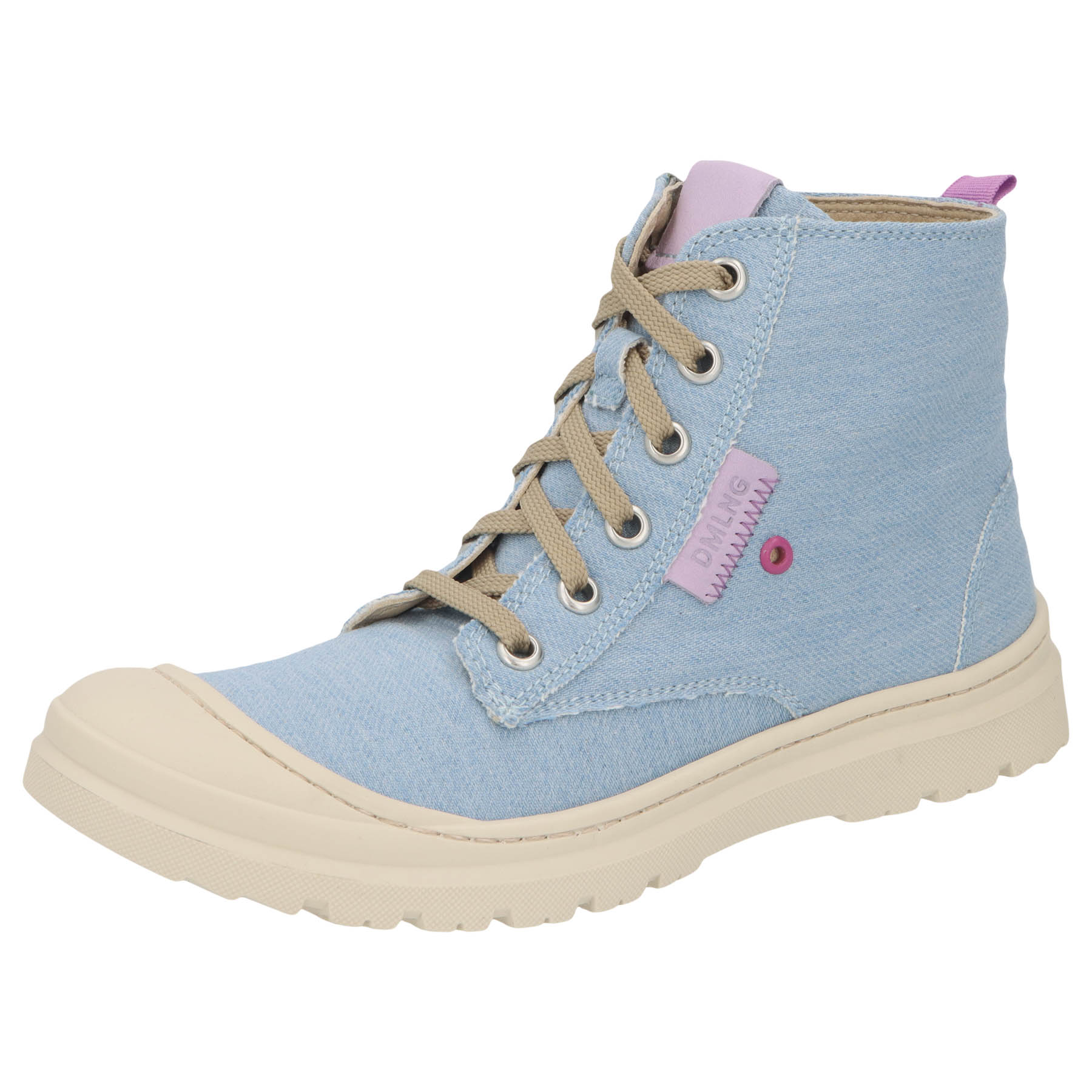 Denim celeste Kaltfutter