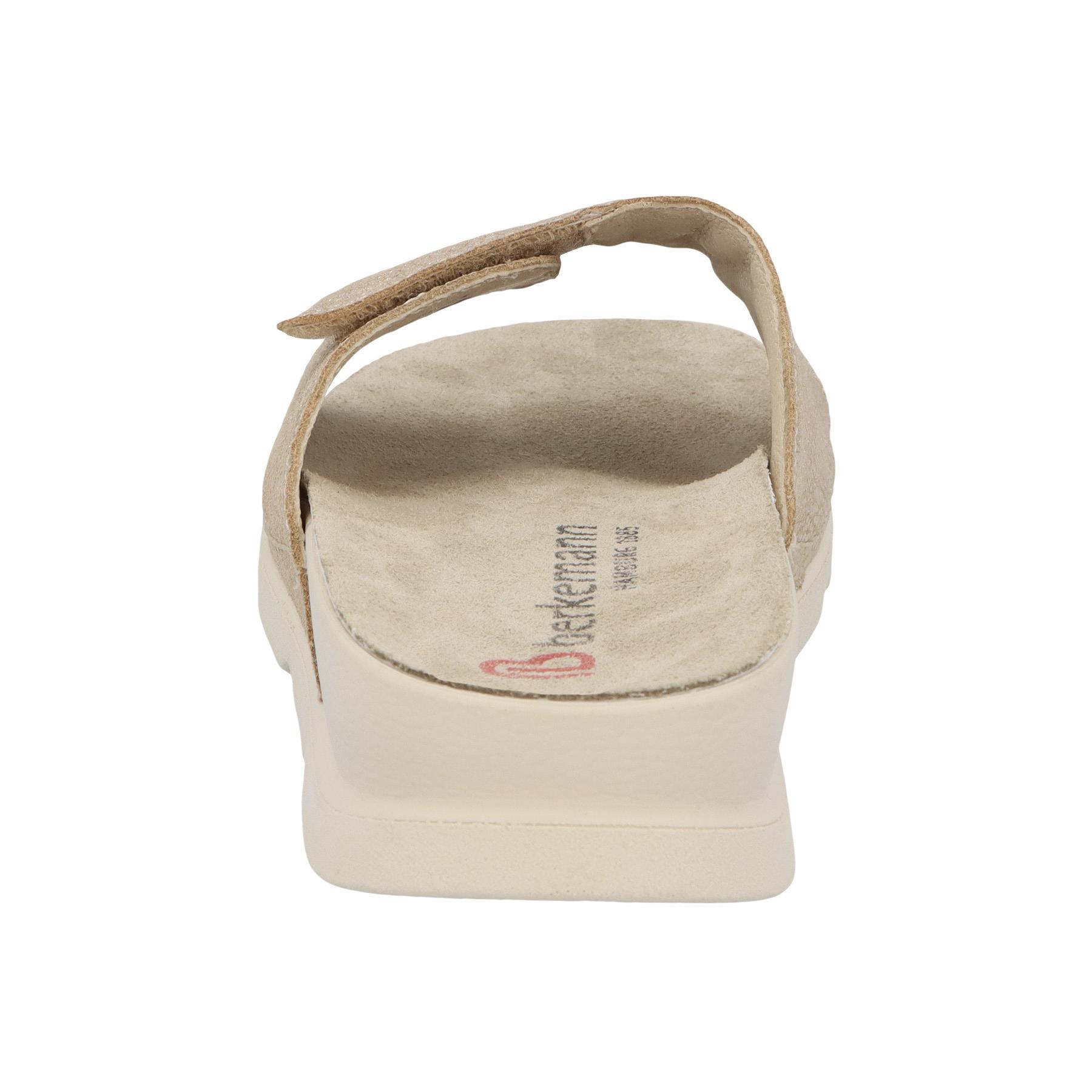 mehrfarbige pantolette hinteransicht