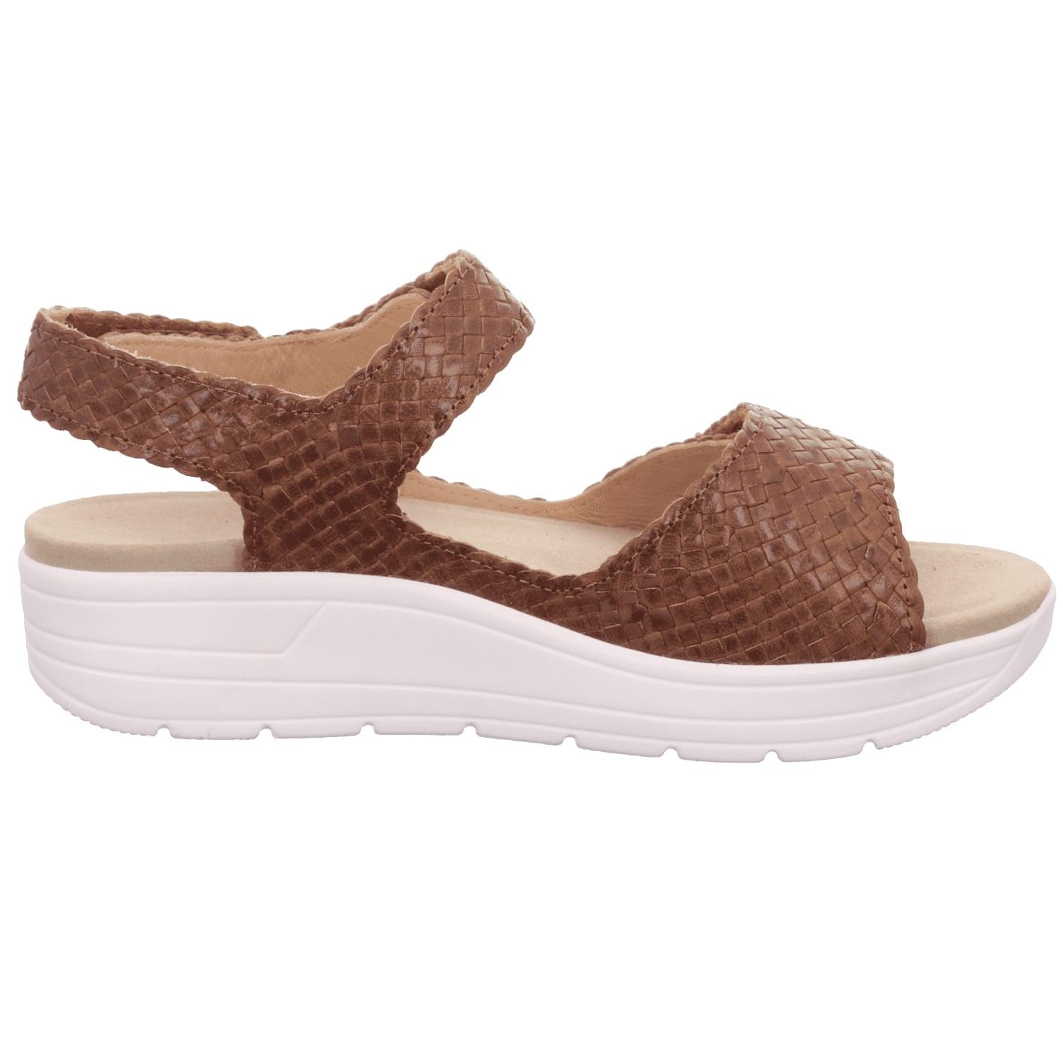 braune sandale seitenansicht rechts