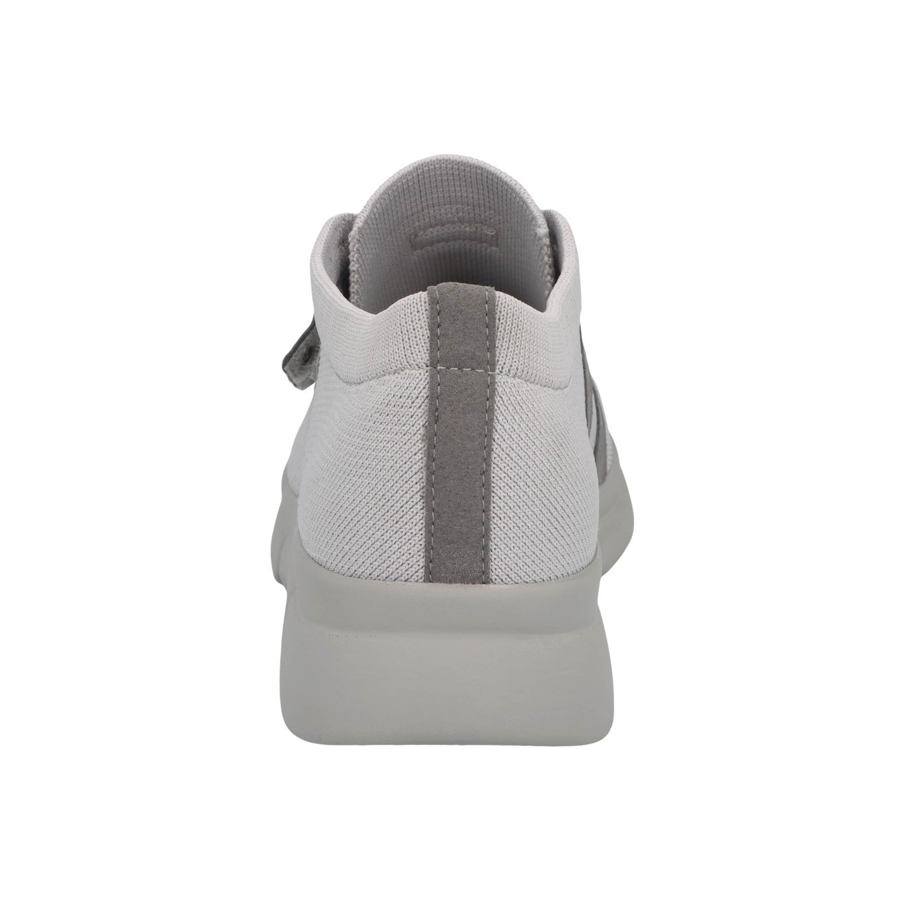 graue sneaker hinteransicht
