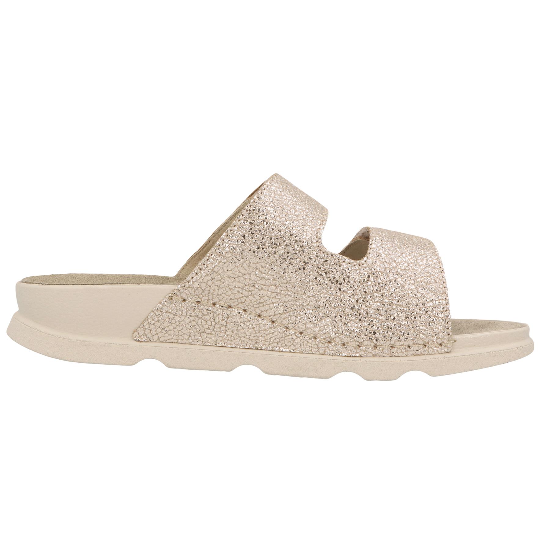 mehrfarbige pantolette seitenansicht rechts