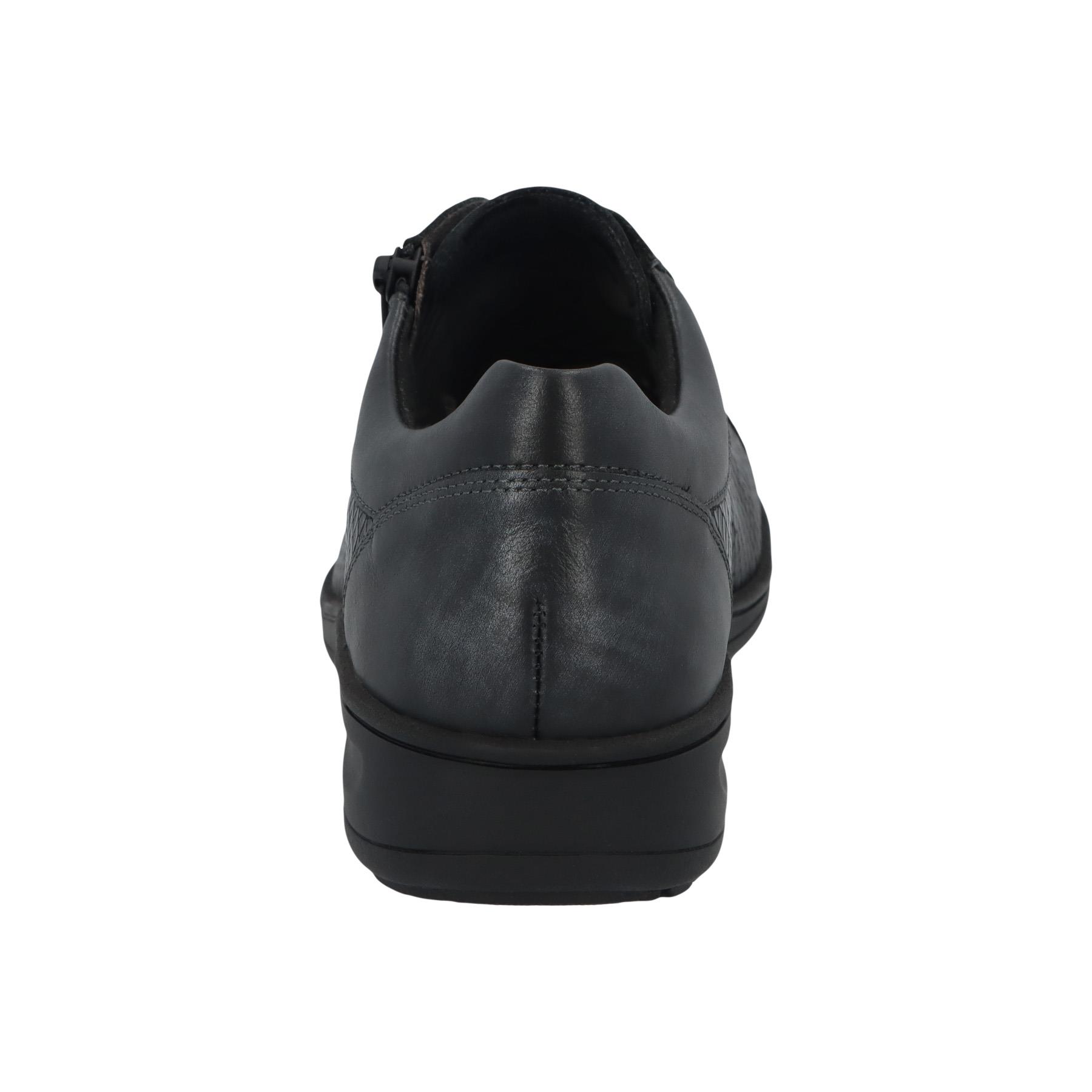 graue halbschuh hinteransicht