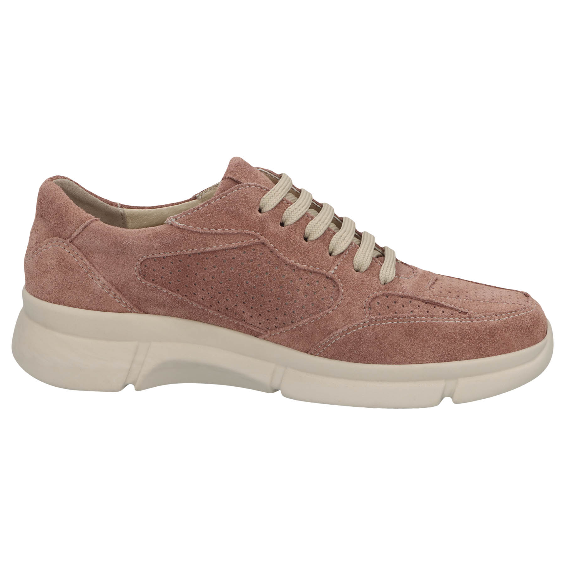 braune halbschuh seitenansicht rechts