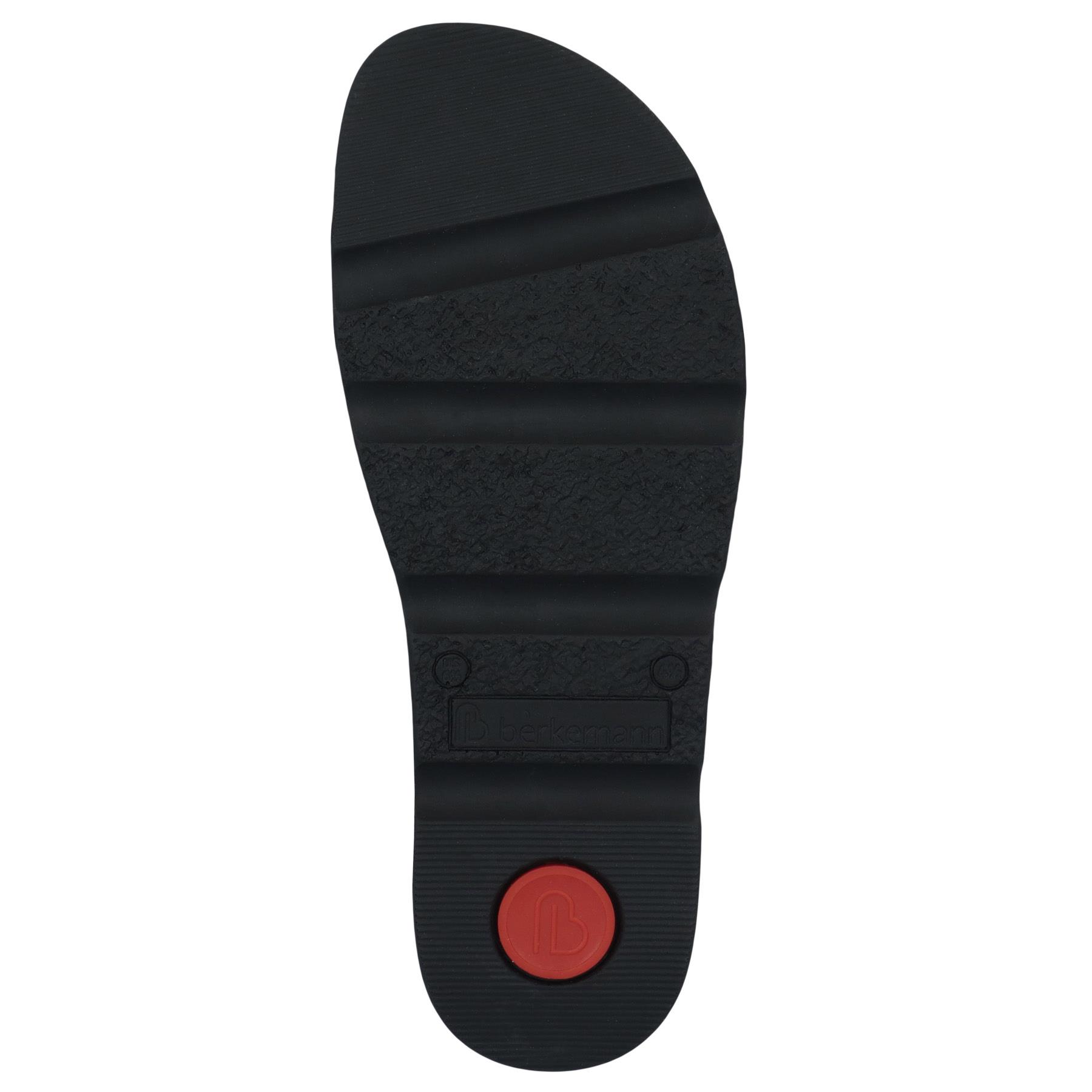 graue pantolette sohlenansicht