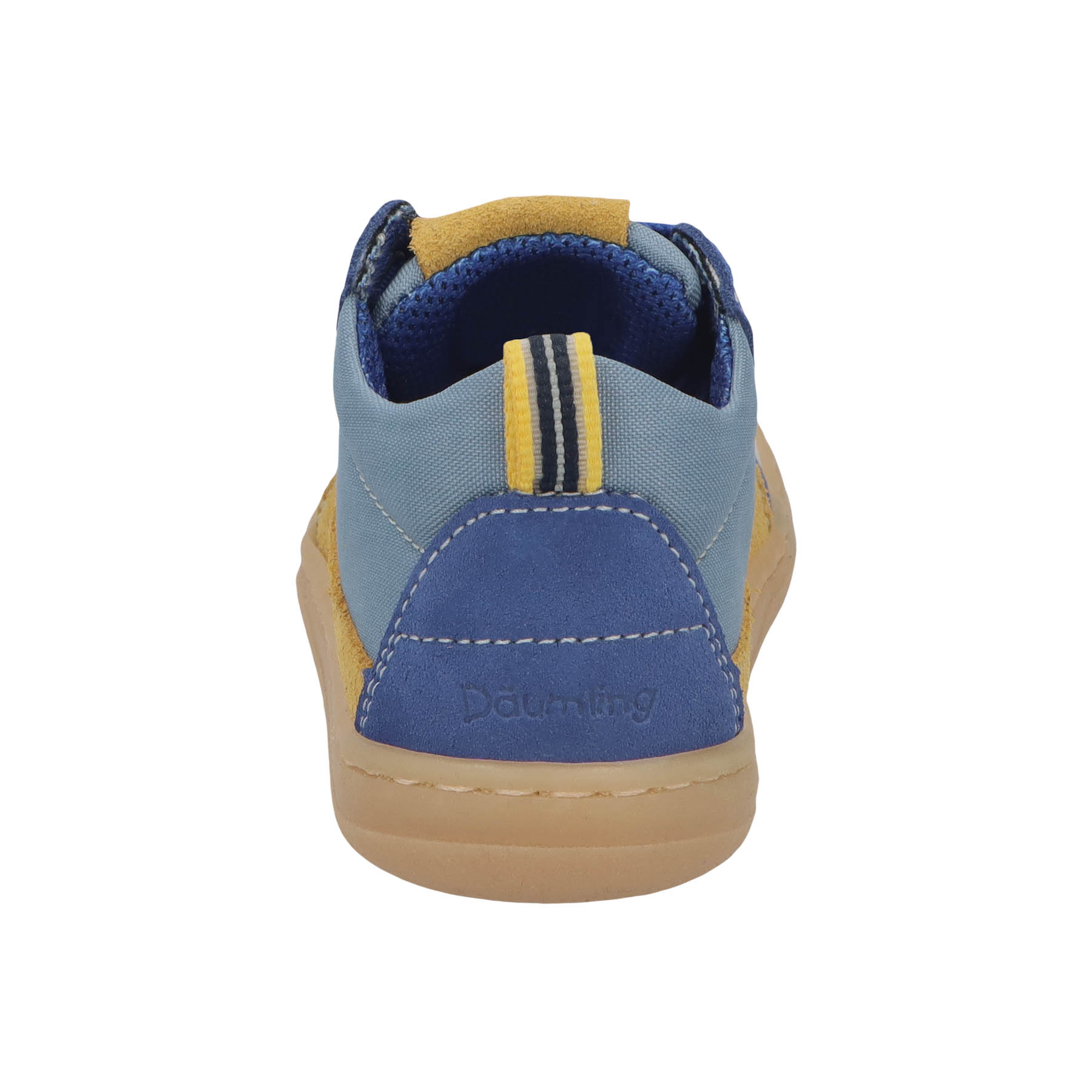 blaue lauflernschuhe hinteransicht