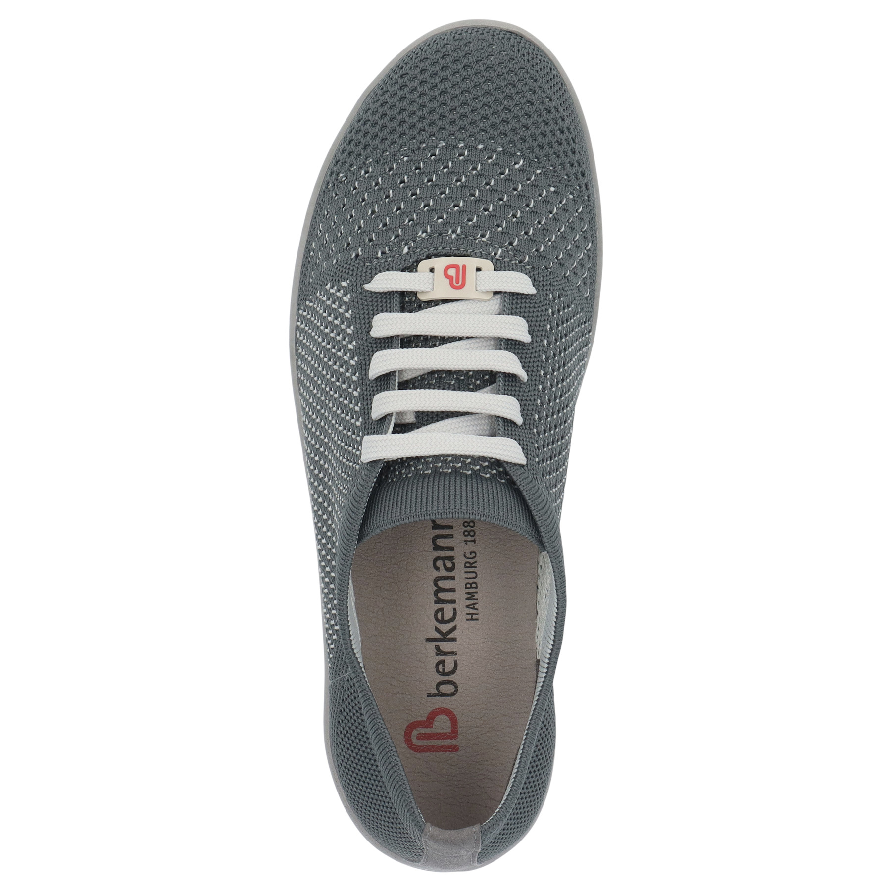 graue sneaker draufsicht