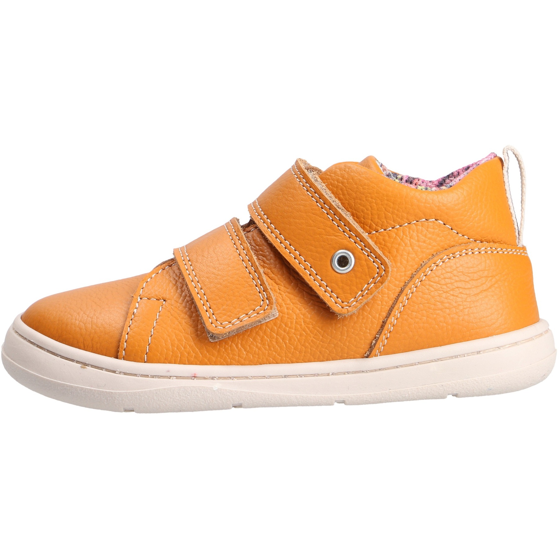 mehrfarbige lauflernschuhe seitenansicht links