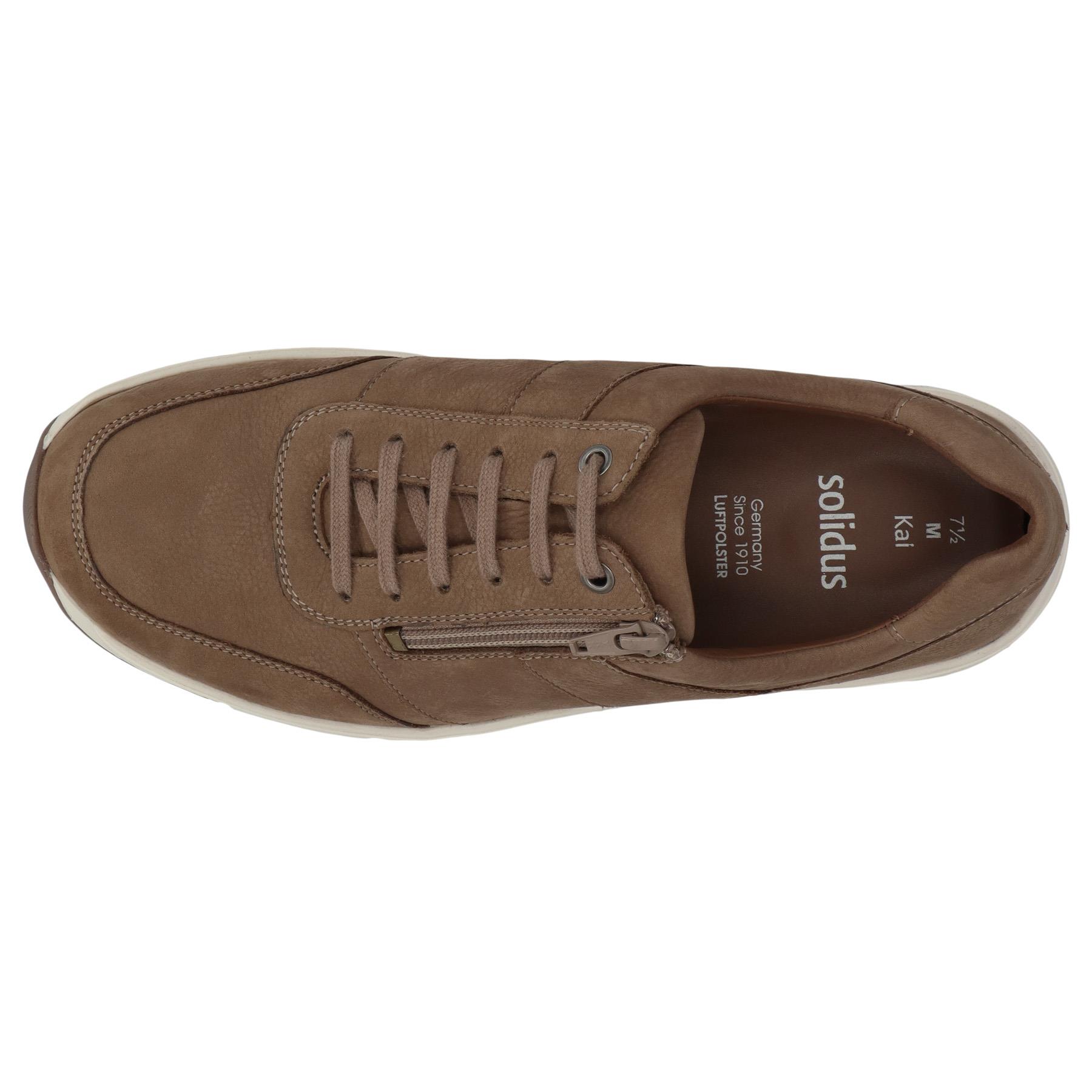 braune halbschuh draufsicht
