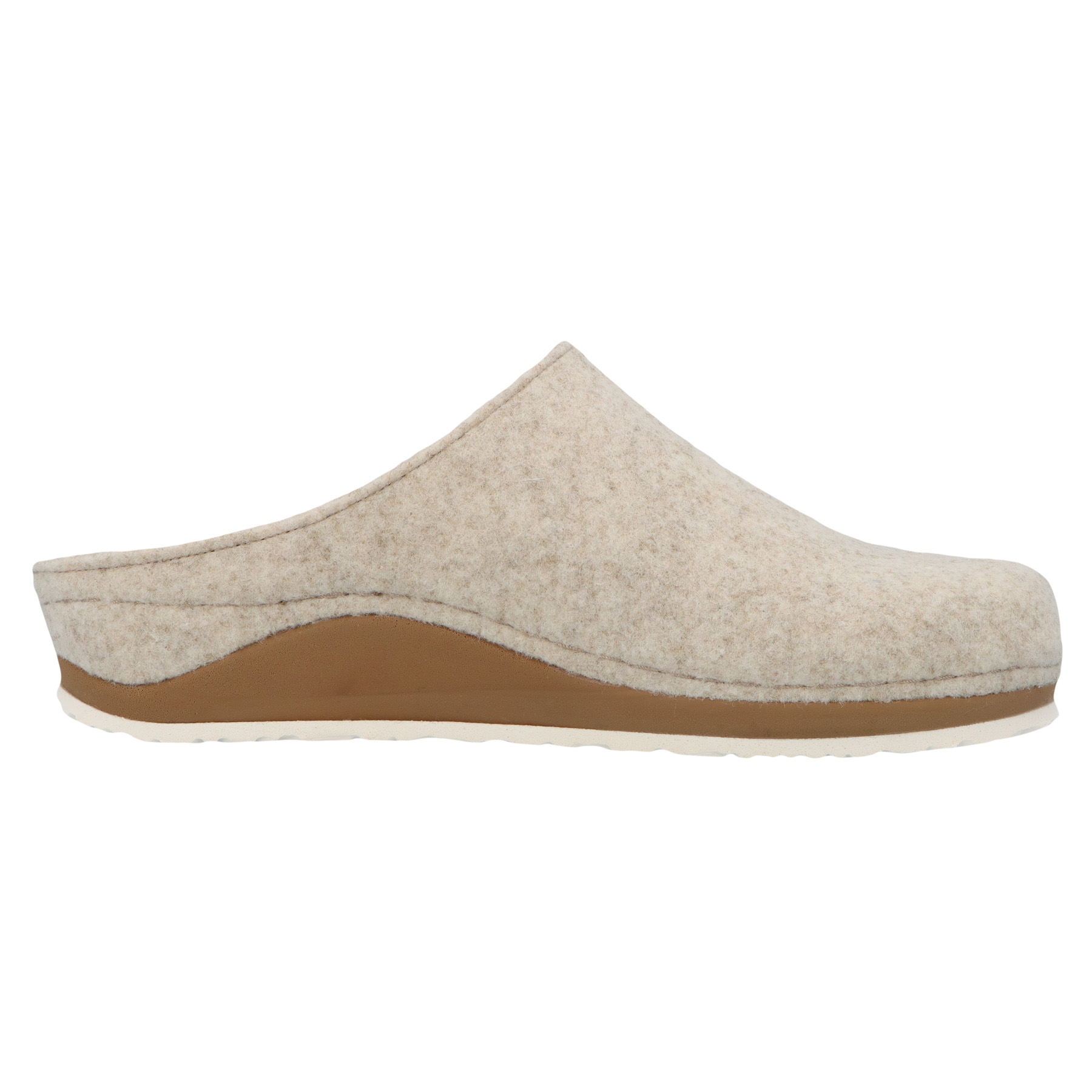 graue hausschuhe seitenansicht rechts