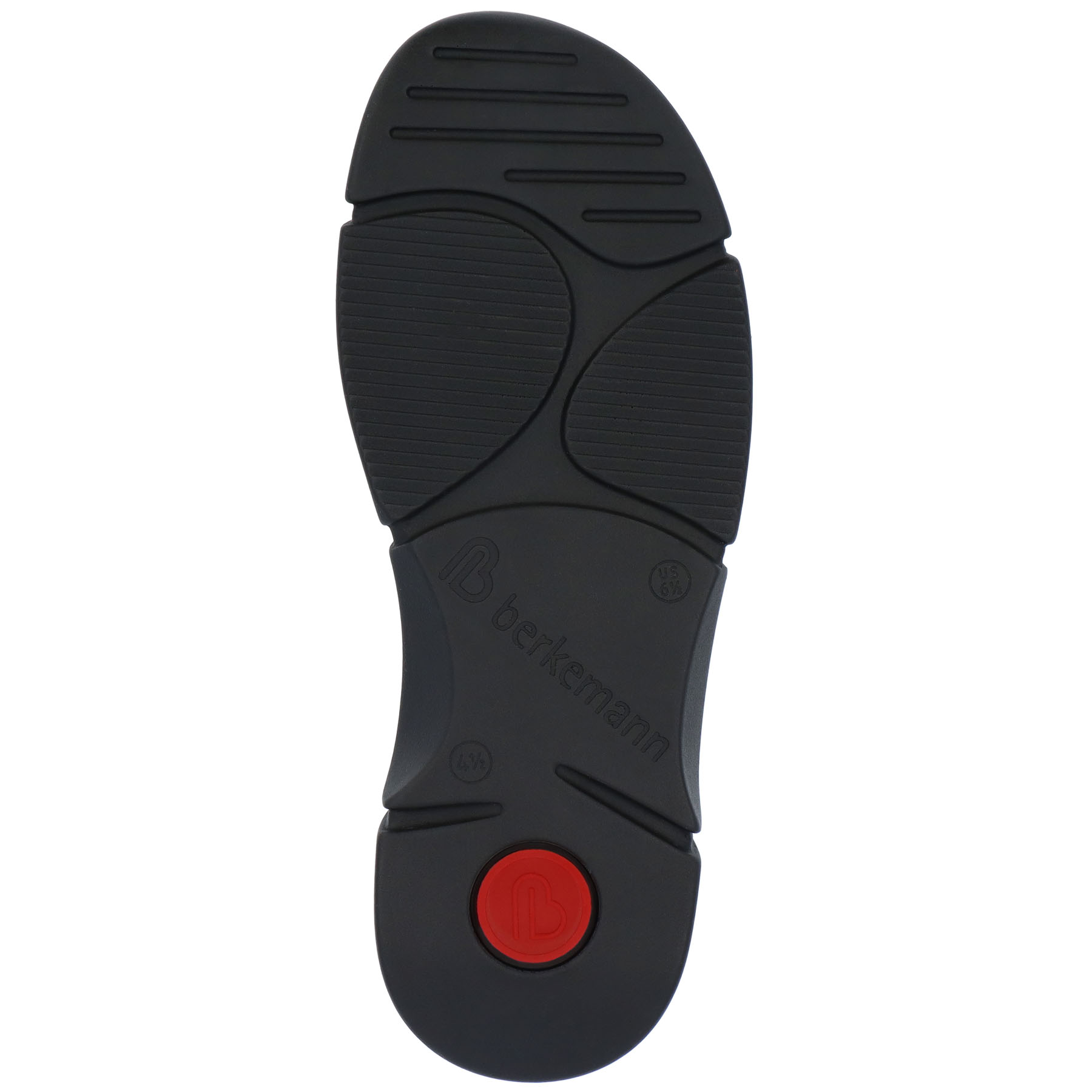 schwarze halbschuh sohlenansicht