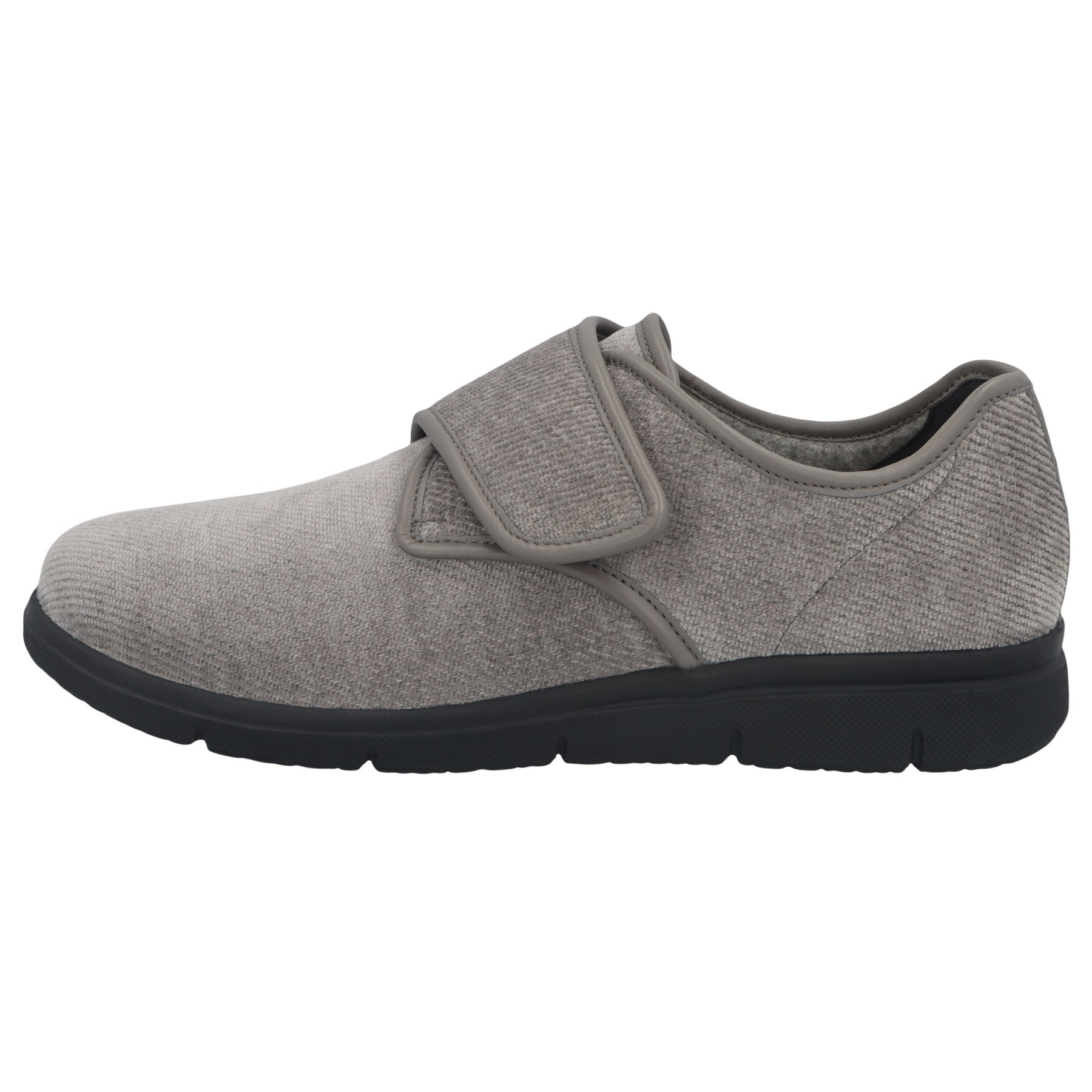 graue halbschuh seitenansicht links