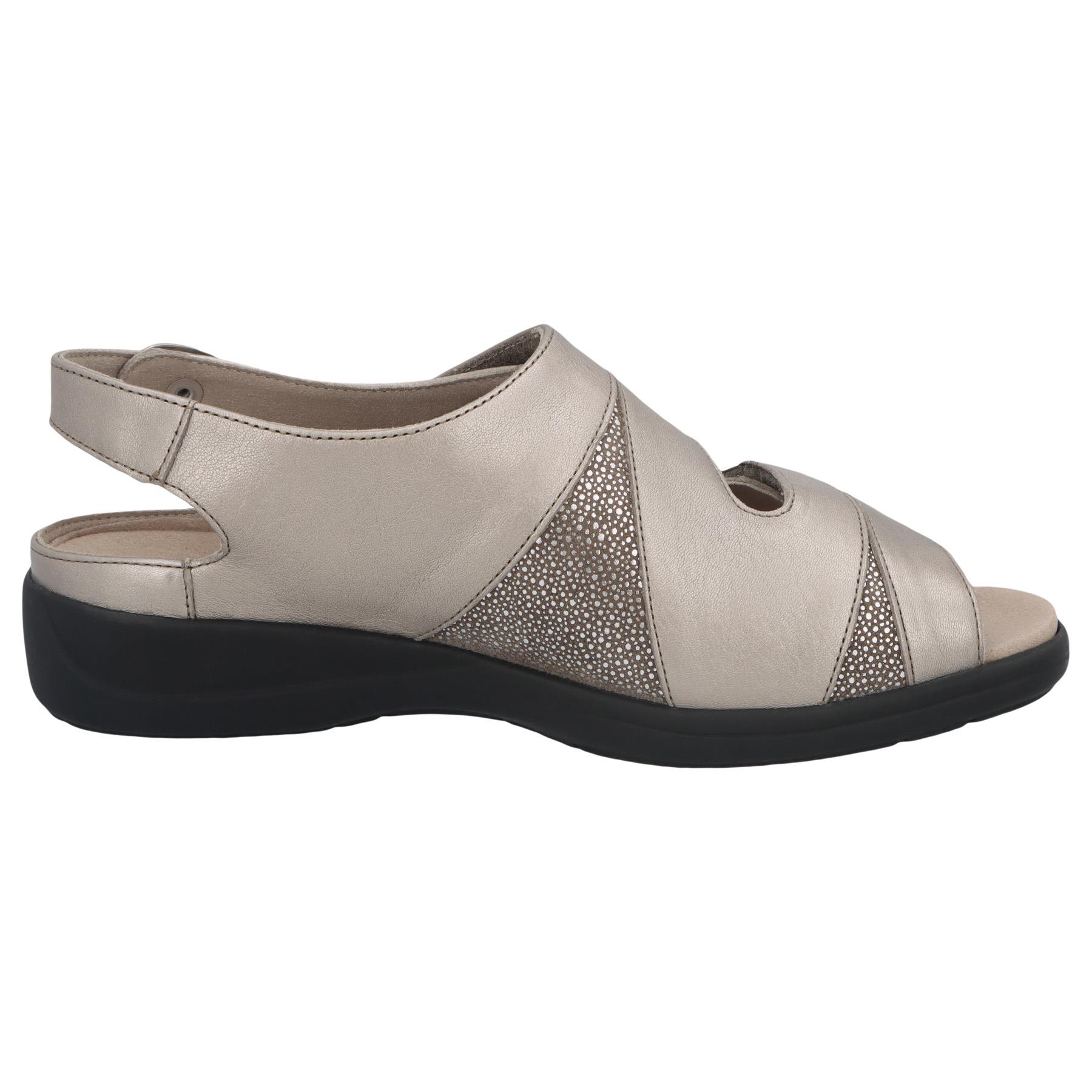 braune sandale seitenansicht rechts