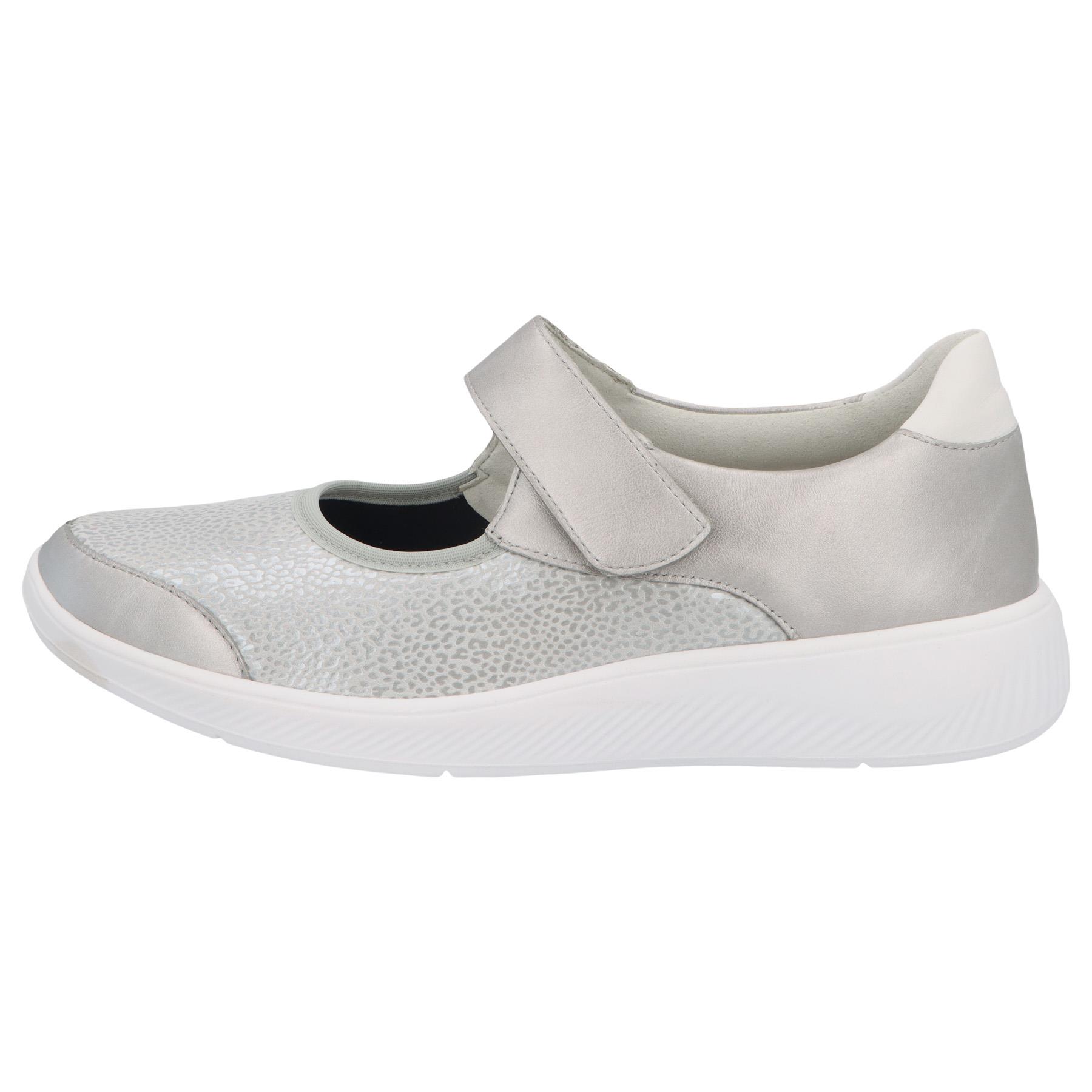 graue slipper seitenansicht links