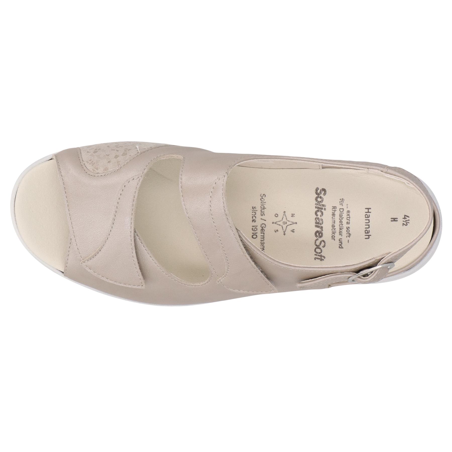 braune sandale draufsicht