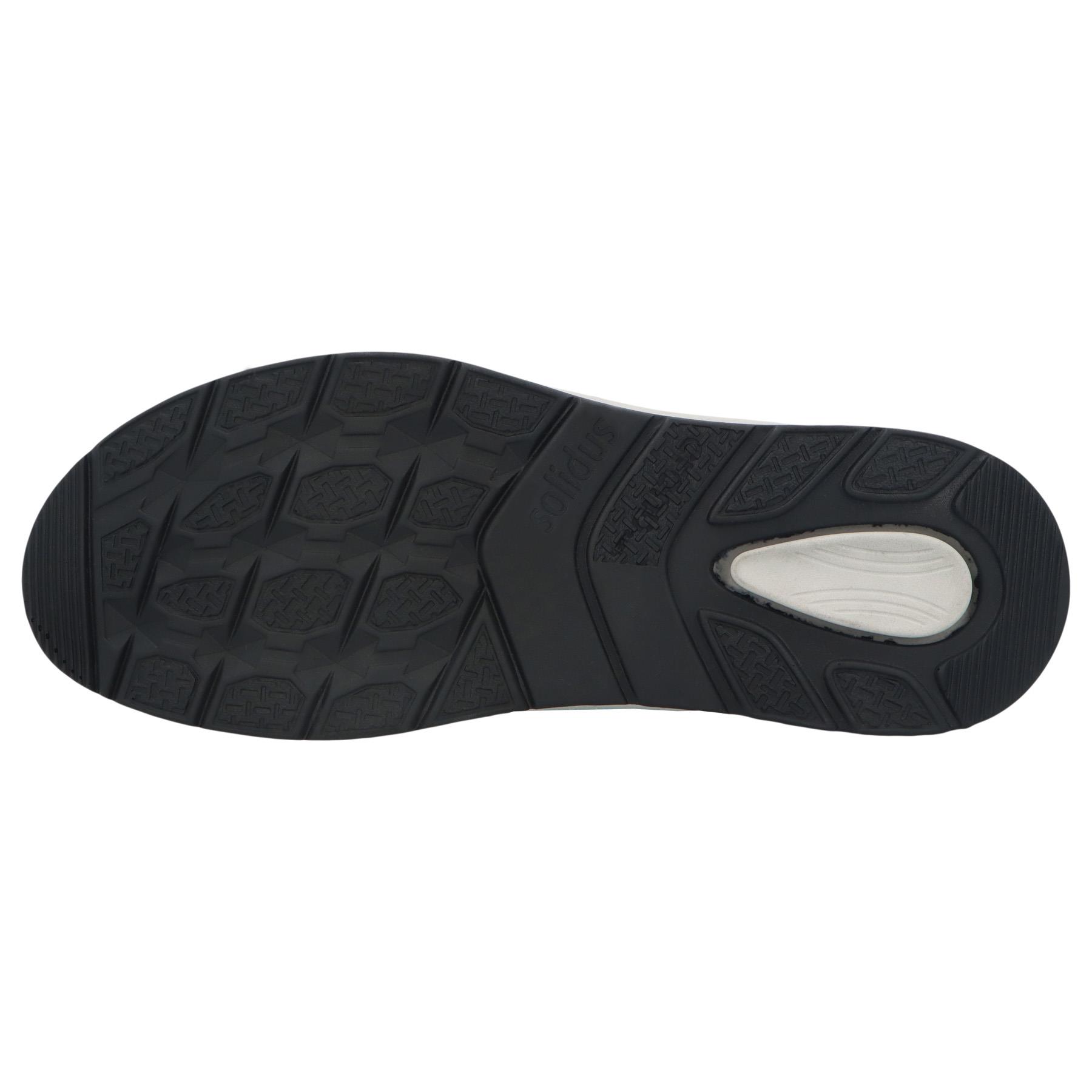 blaue halbschuh sohlenansicht