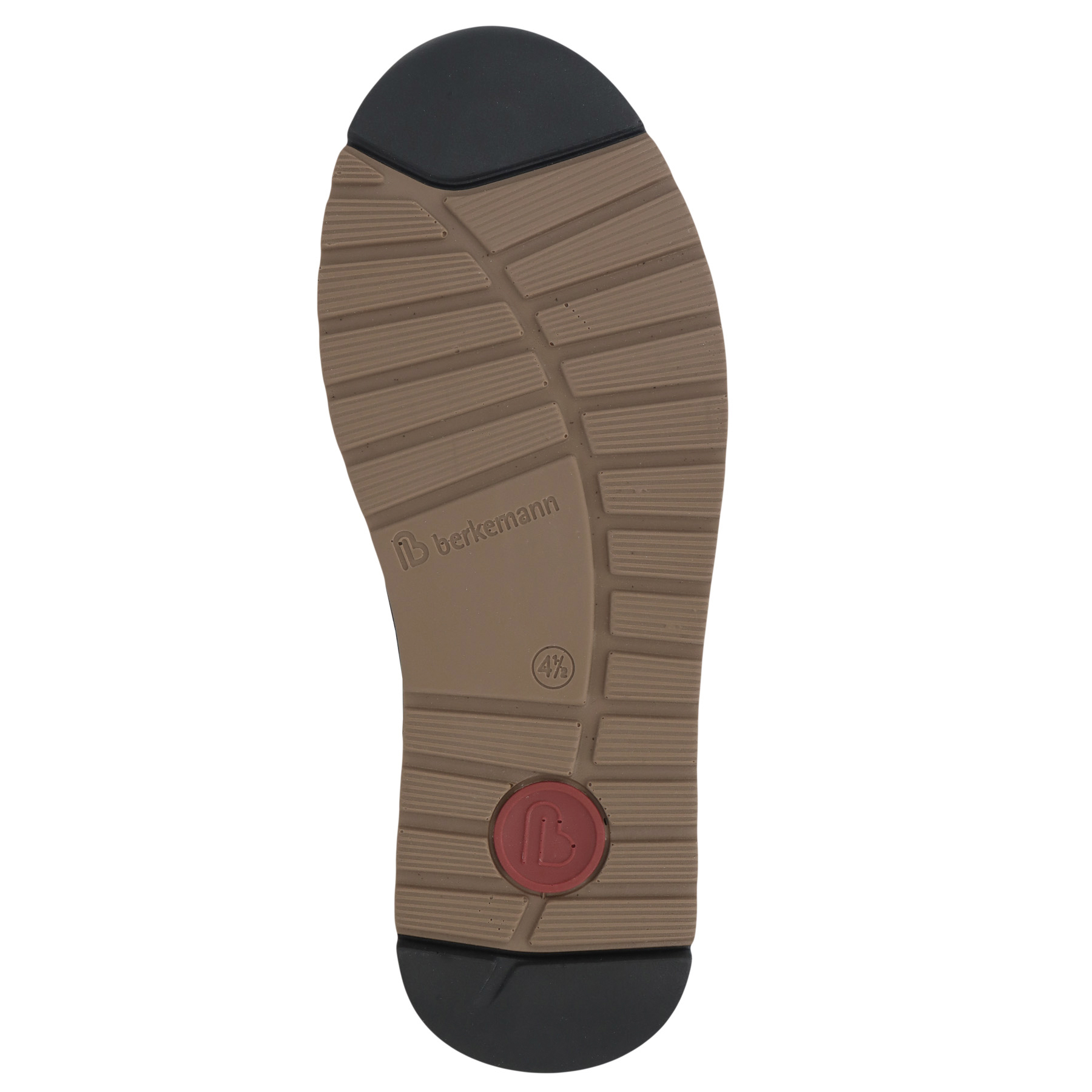 braune halbschuh sohlenansicht