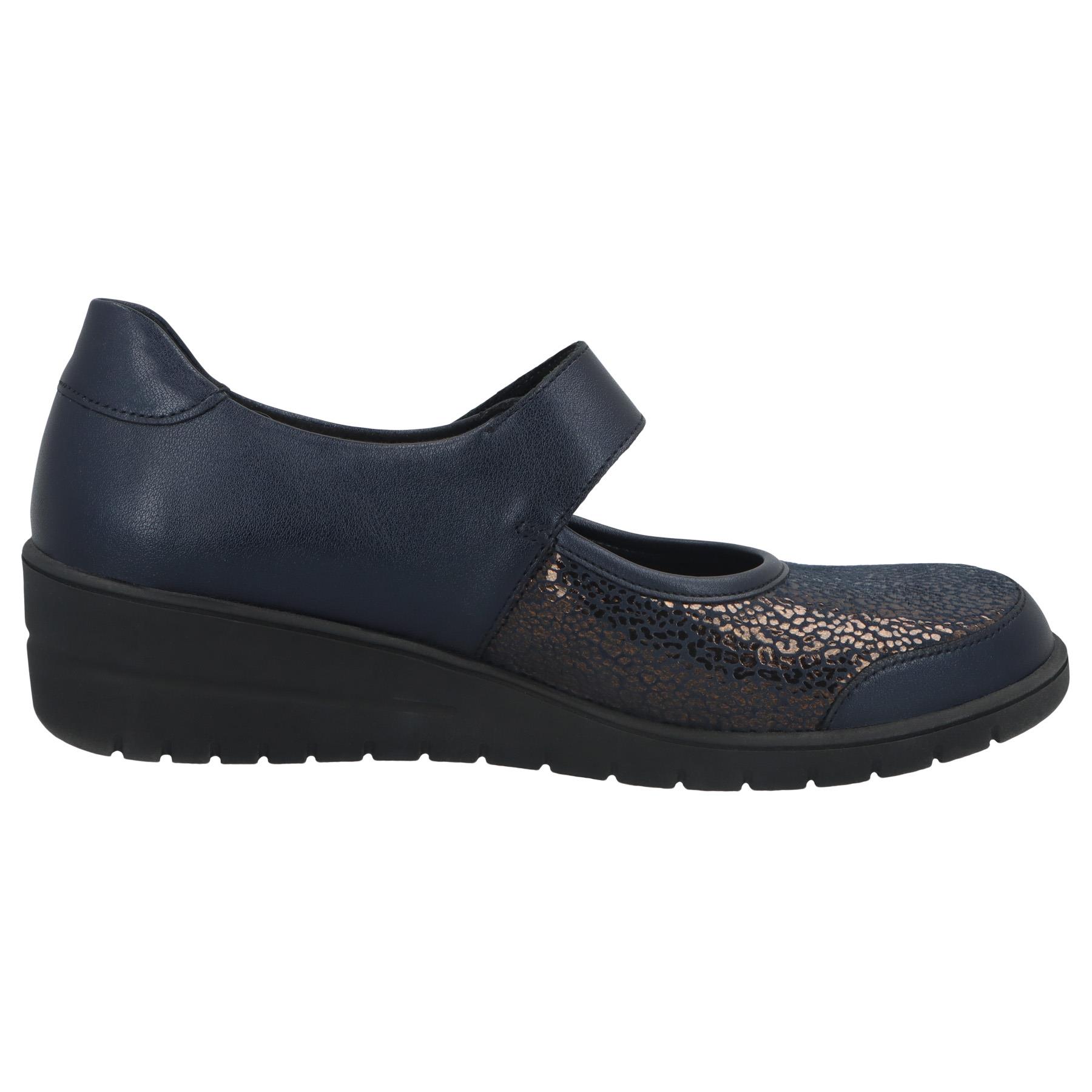 blaue pumps seitenansicht rechts