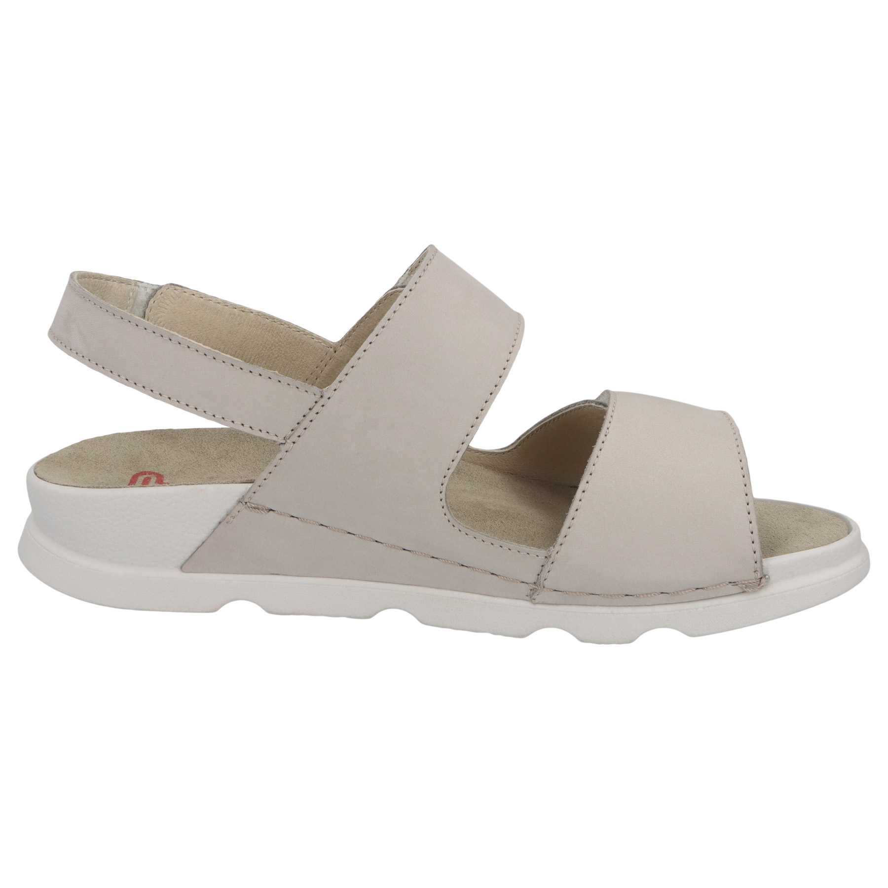 graue sandale seitenansicht rechts