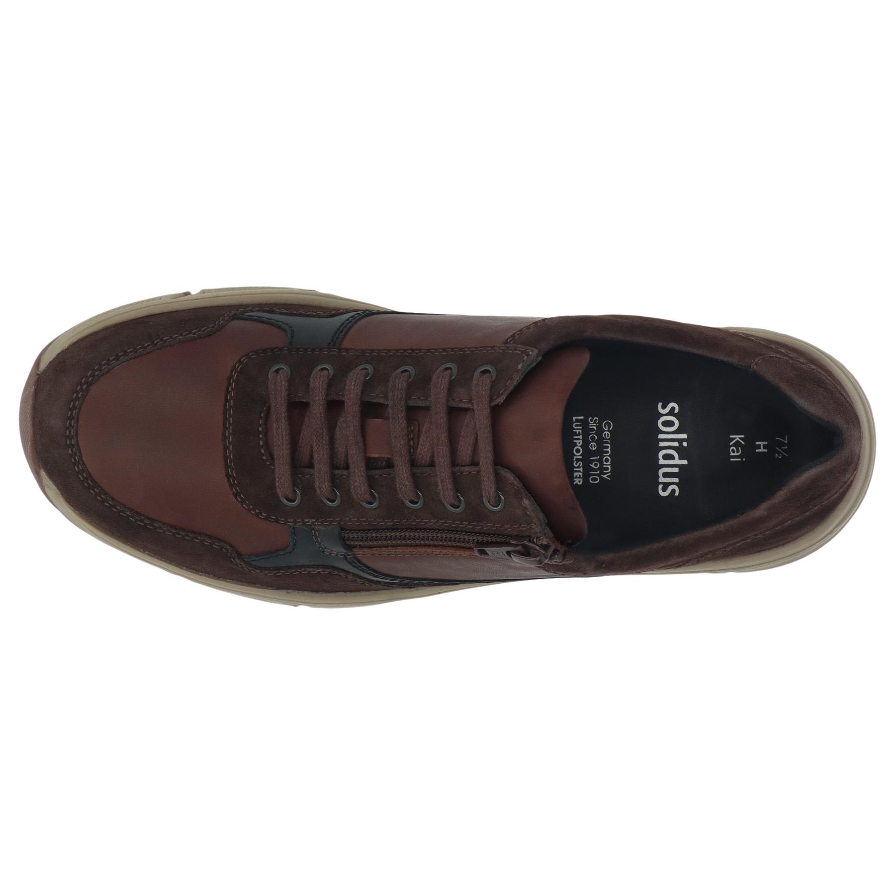 braune halbschuh draufsicht