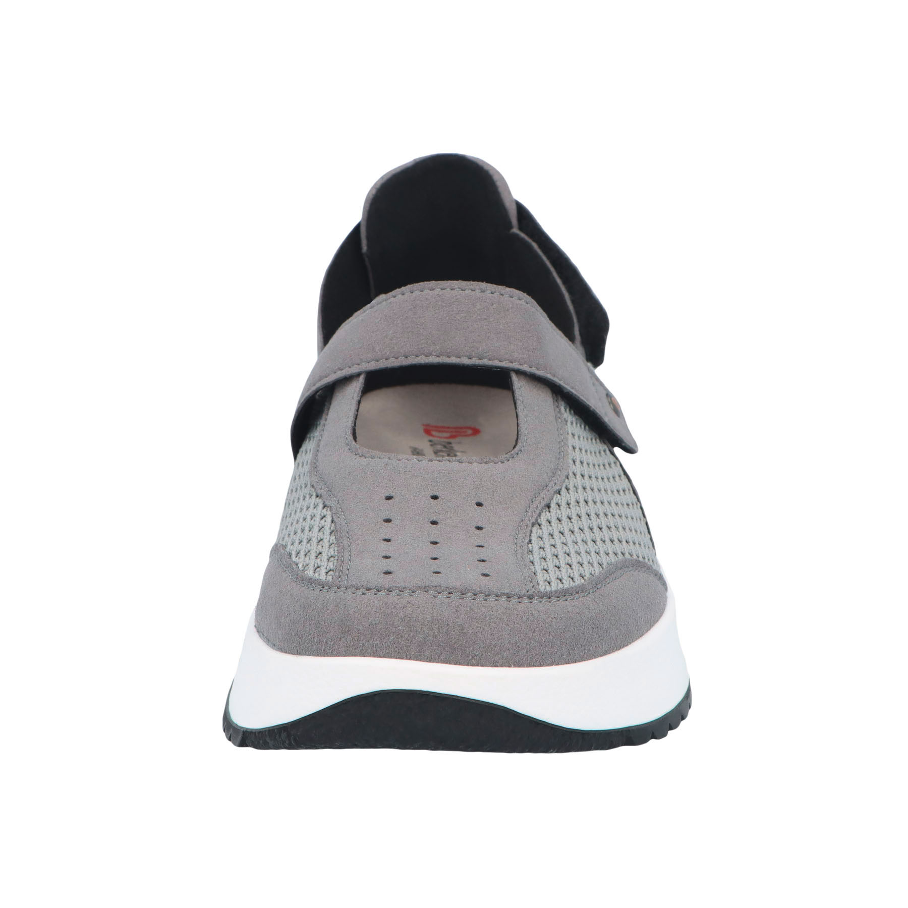 graue sneaker vorderansicht