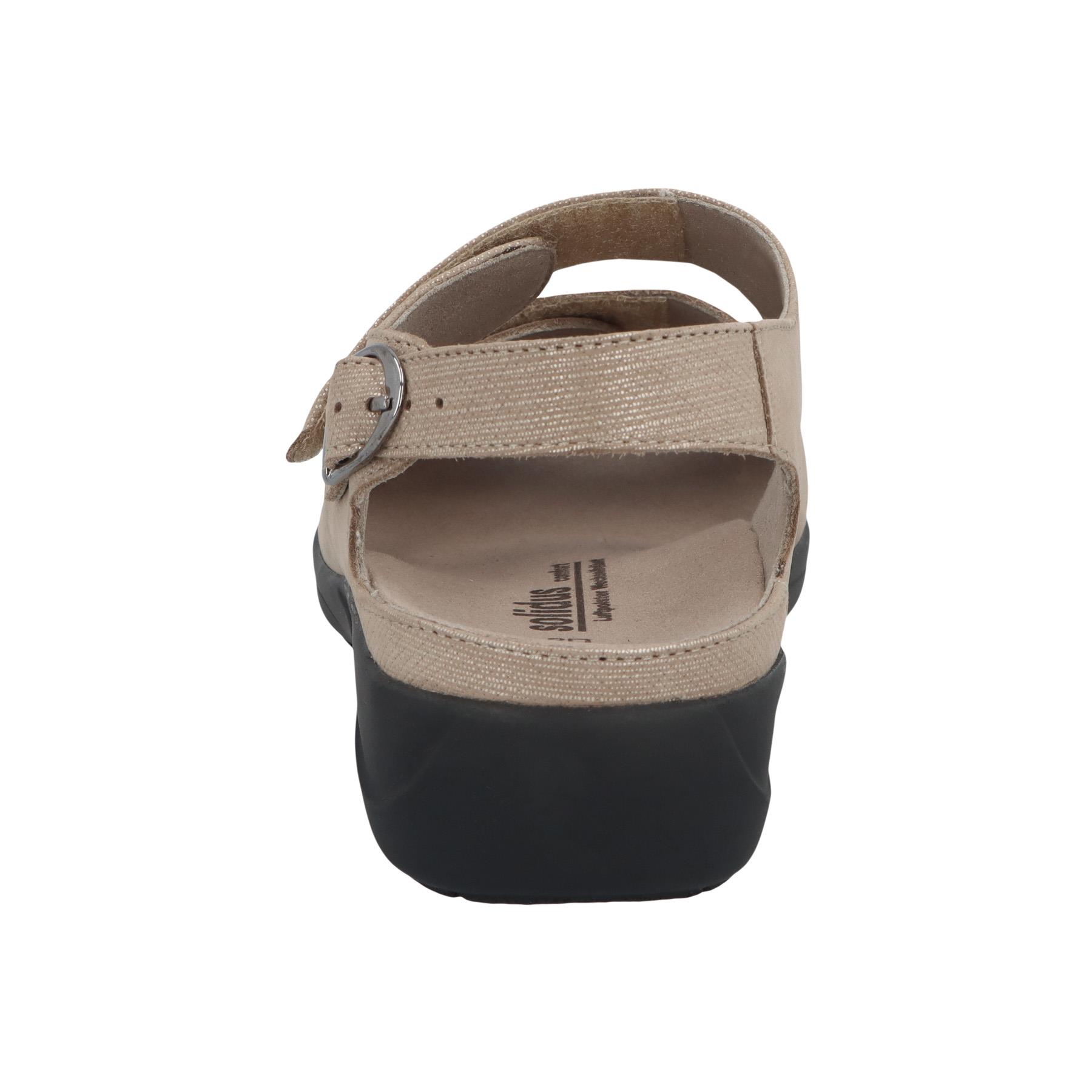 braune sandale hinteransicht