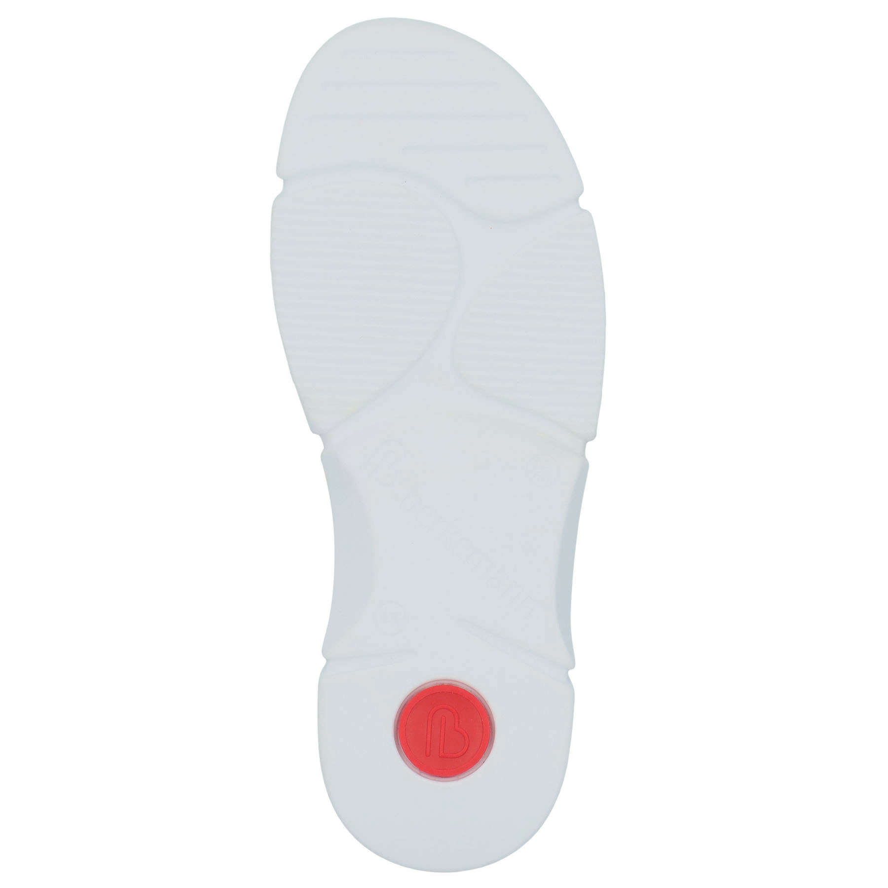 blaue sneaker sohlenansicht