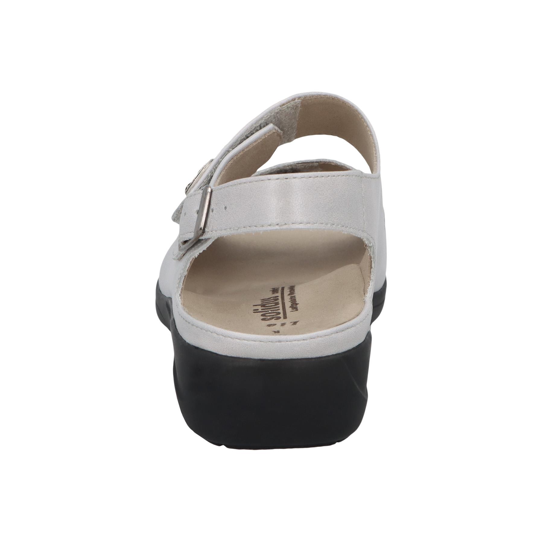 graue sandale hinteransicht