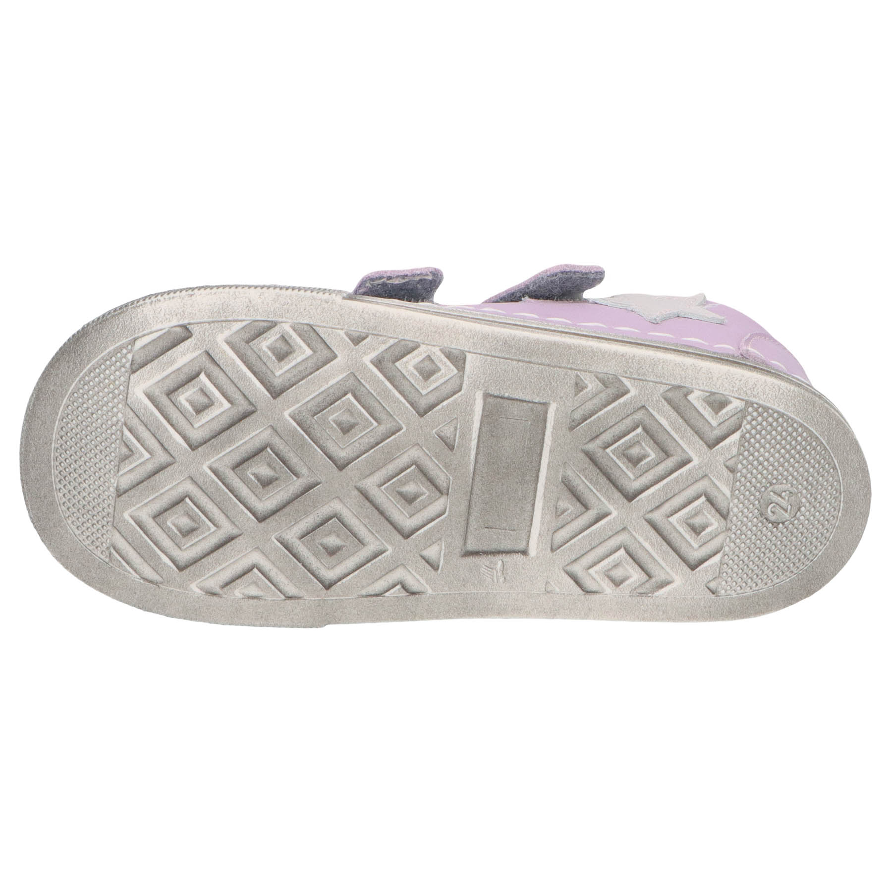 rote lauflernschuhe sohlenansicht