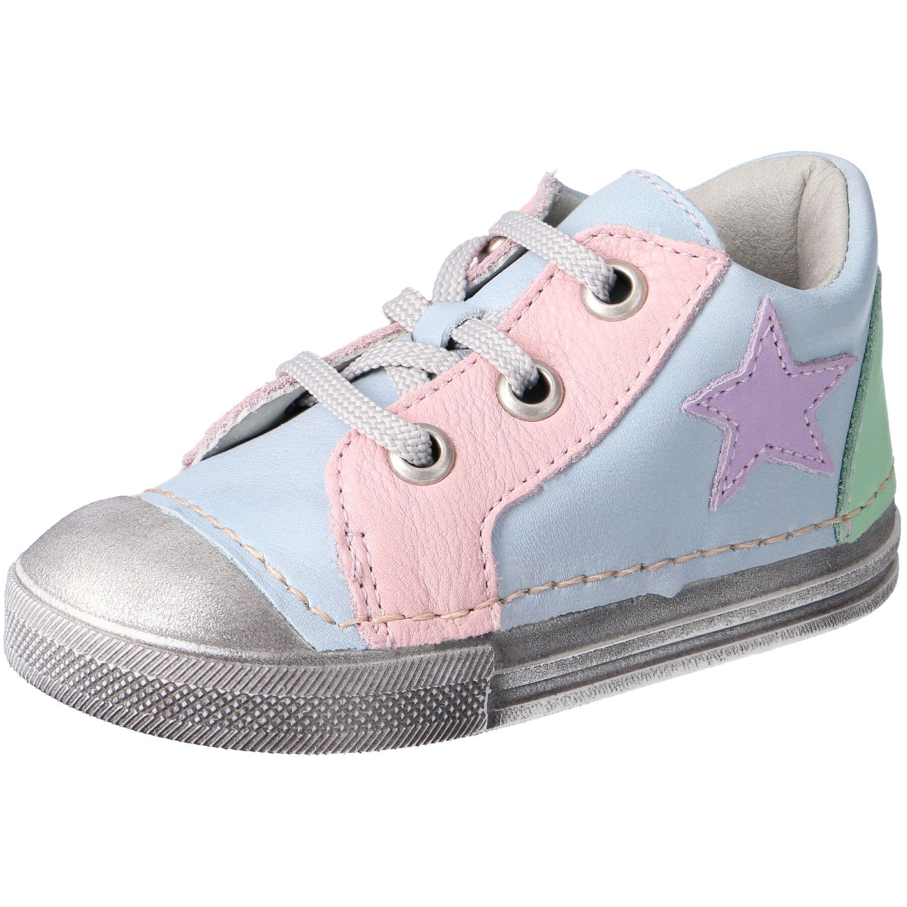 mehrfarbige lauflernschuhe 3-4 ansicht
